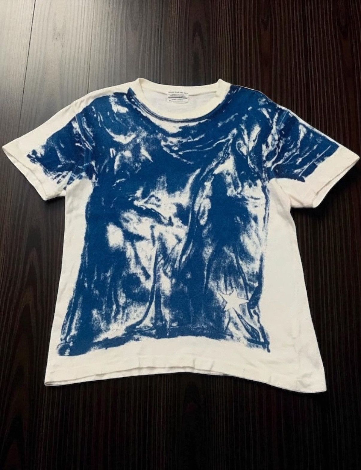 Le Grande Bleu (L.G.B.) Nicole Club Japan Trompe L’oeil Shirt On Shirt Tees Size US M / EU 48-50 / 2 - 1 Thumbnail