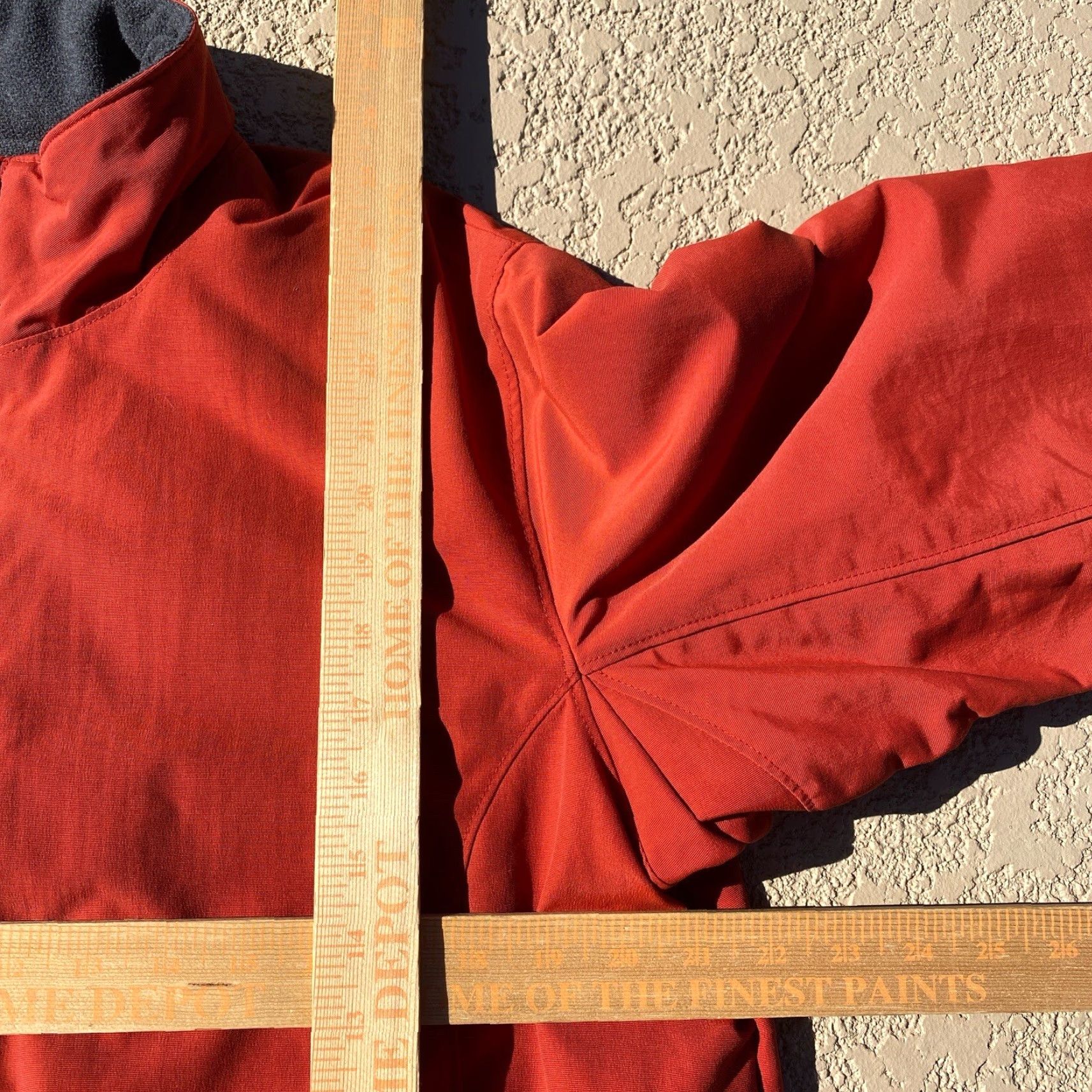 CO Duluth Shell Jacket Mens XL Full Zip Lined Orange Nylon Fleece Polyester Overcoat Shine? Size US XL / EU 56 / 4 - 4 Thumbnail