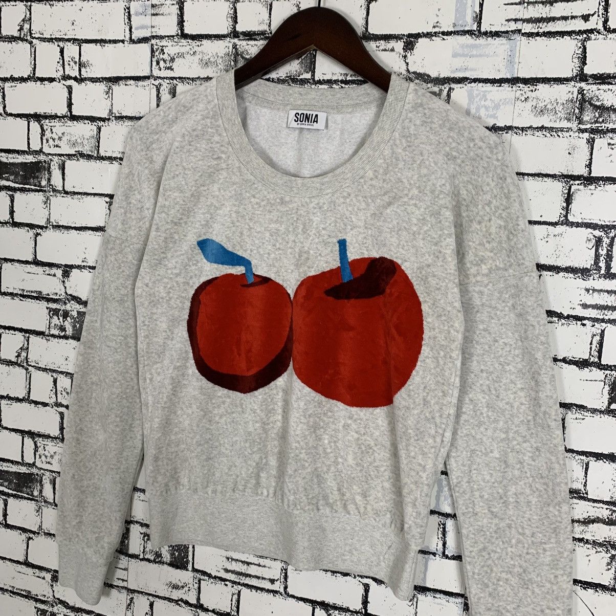 Designer × Sonia Rykiel × Vintage Sonia Rykiel French Fashion Designer Sonia Rykiel Sweatshirt Size S / US 4 / IT 40 - 2 Thumbnail
