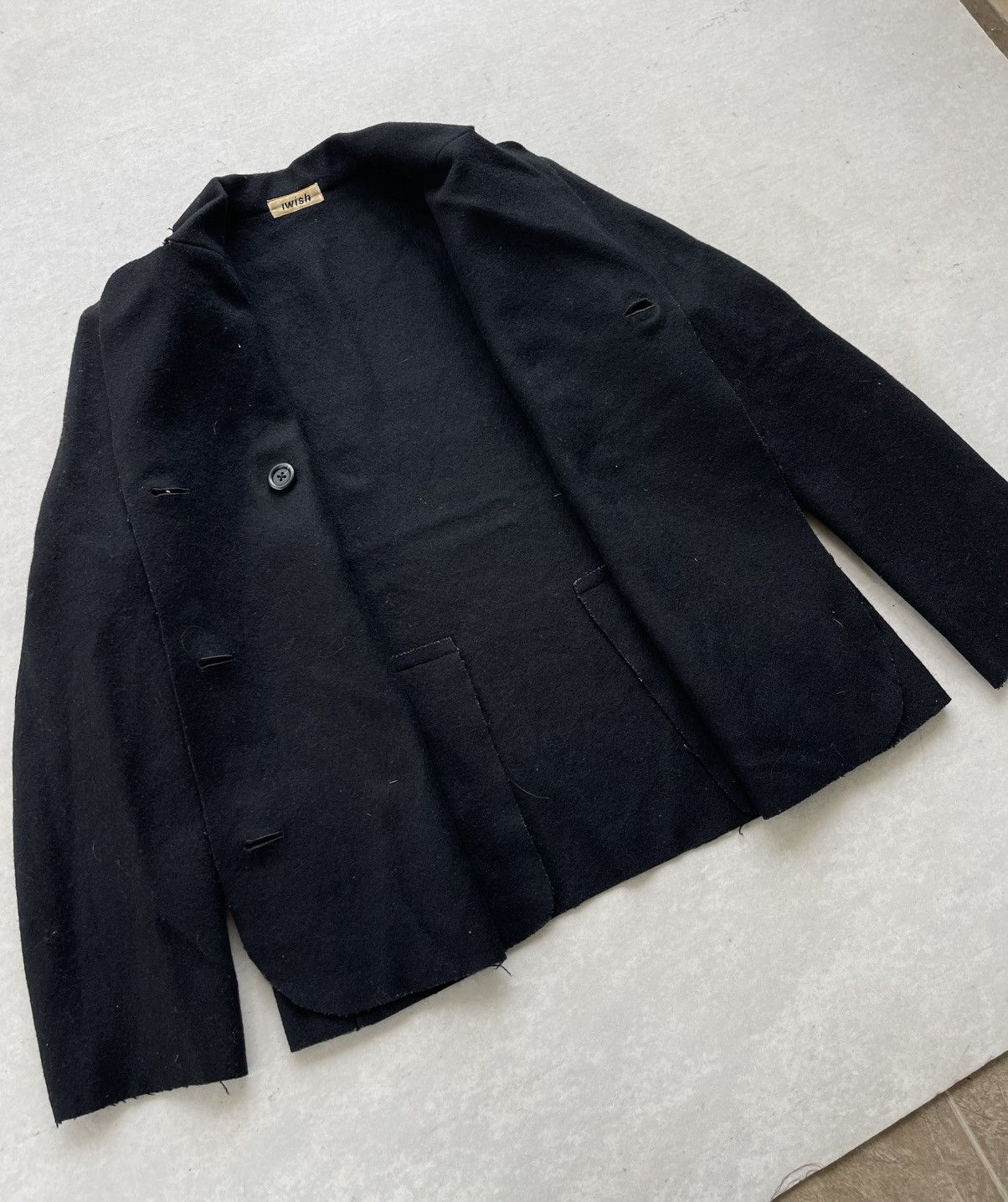 Yohji Yamamoto 🔥Vtg Iwish by Yohji Yamamoto Double-breasted Mohair Jacket Size M / US 6-8 / IT 42-44 - 7 Thumbnail