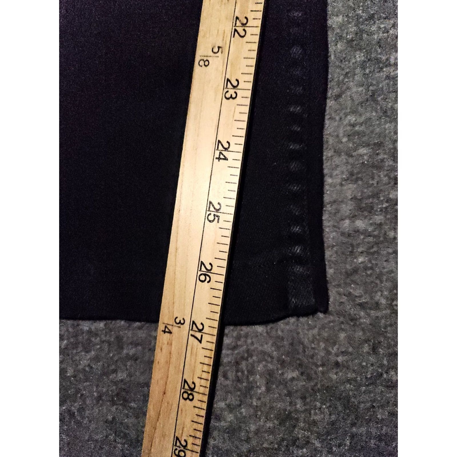 Vintage VINTAGE? No. (Ignore) Lawman Bootcut Jeans Women 9/10 Black Mid Rise Embroidered Cowgirl Western Daywear Cowboy Shows? Size 30" / US 8 / IT 44 - 6 Thumbnail