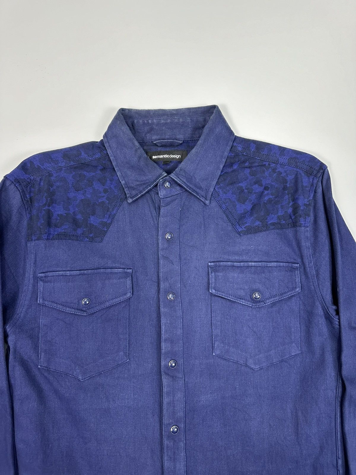 semanticdesign Semantic Design Camo Japan Button Shirt A650 Size US S / EU 44-46 / 1 - 2 Thumbnail