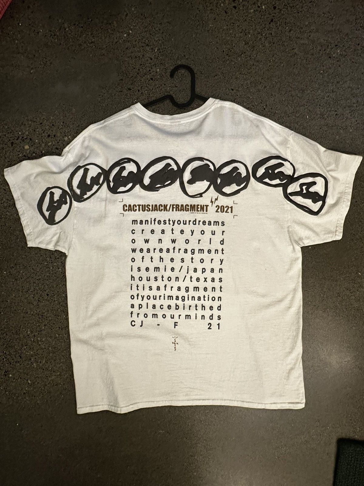 Fragment Design × Travis Scott Travis Scott x fragment T shirt Size US L / EU 52-54 / 3 - 2 Thumbnail