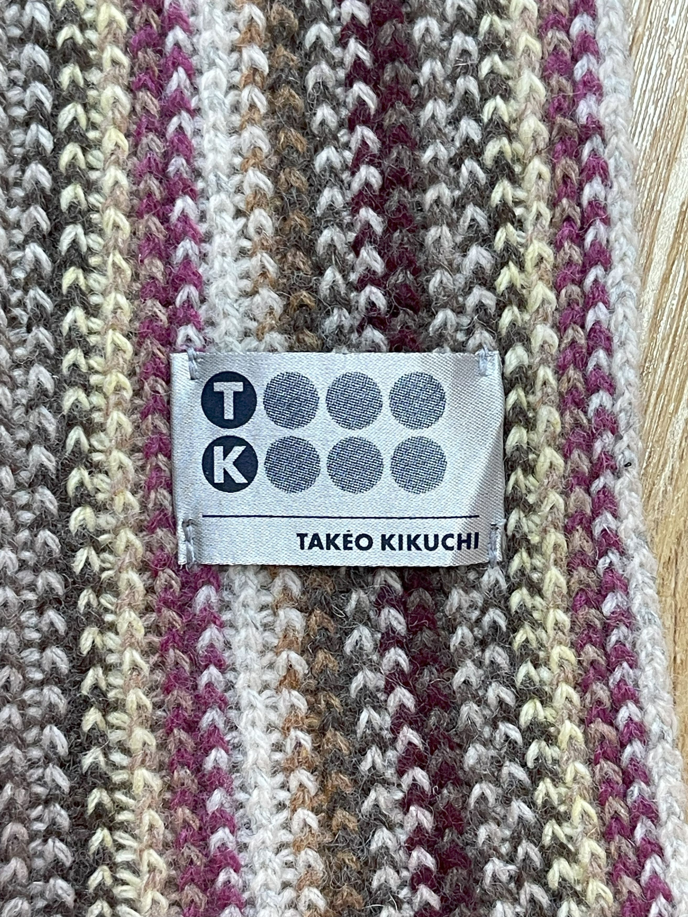 Japanese Brand Vintage Takeo Kikuchi Scarf / Muffler - 6101 Size ONE SIZE - 6 Thumbnail