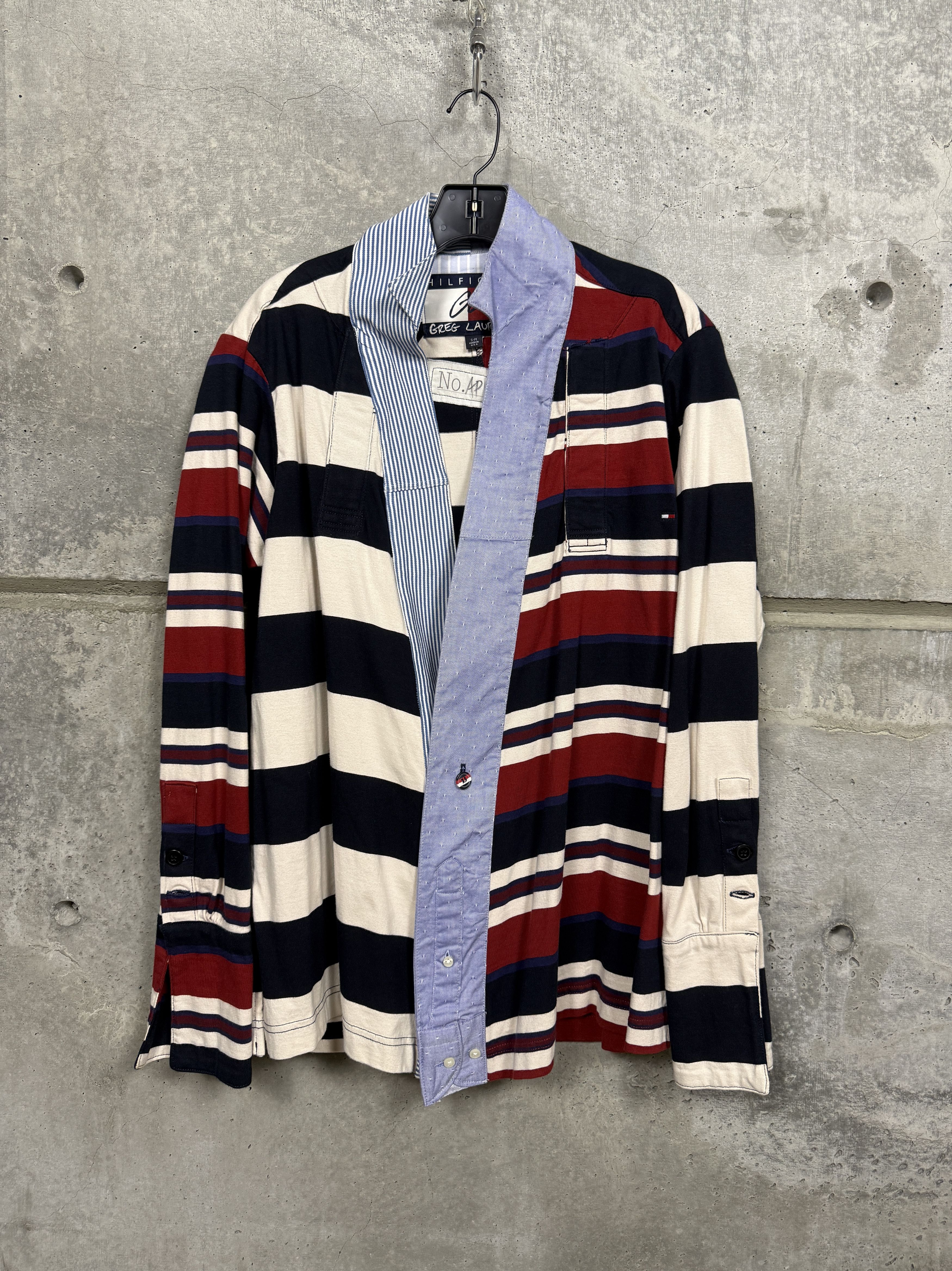 Greg Lauren × Tommy Hilfiger $1380 Greg Lauren x Tommy Hilfiger 1/5 AP Rugby Shirt Size US M / EU 48-50 / 2 - 1 Thumbnail