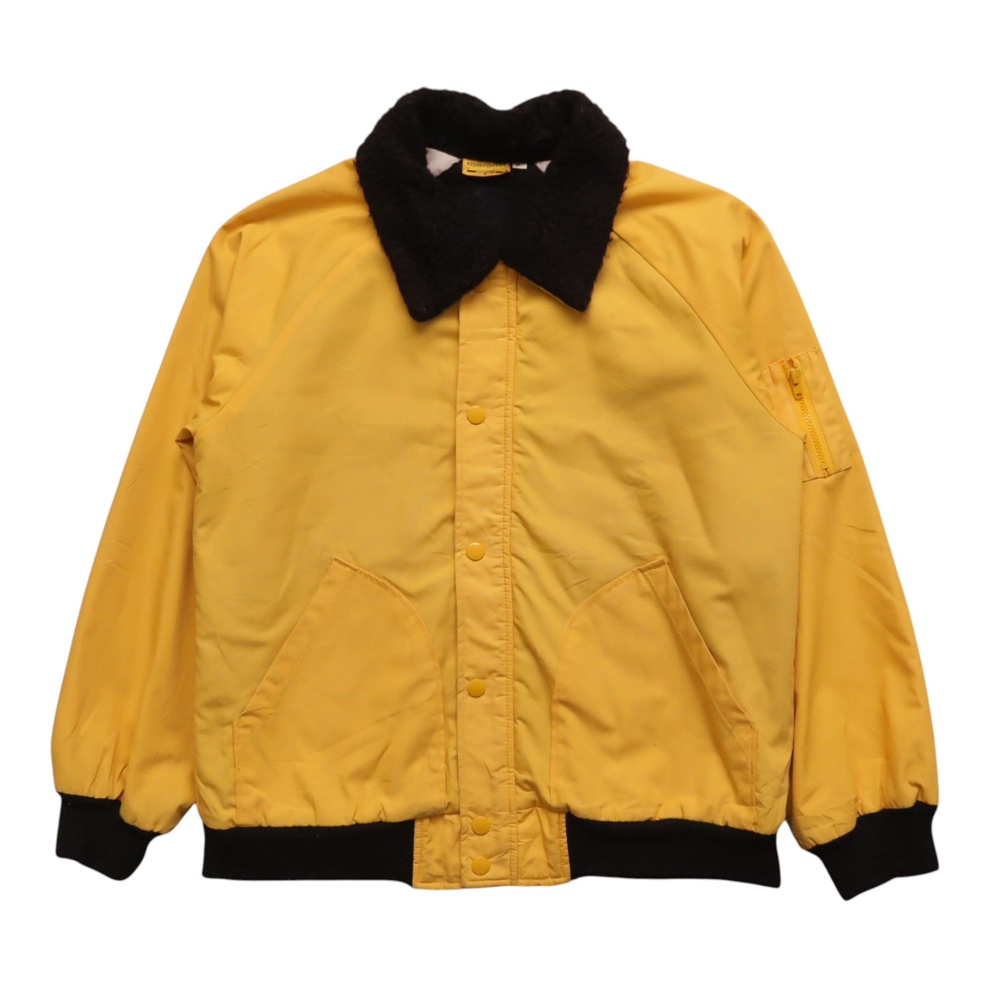 Japanese Brand 1990s Kodak Color Film Sherpa Jacket Distressed Size US M / EU 48-50 / 2 - 1 Thumbnail
