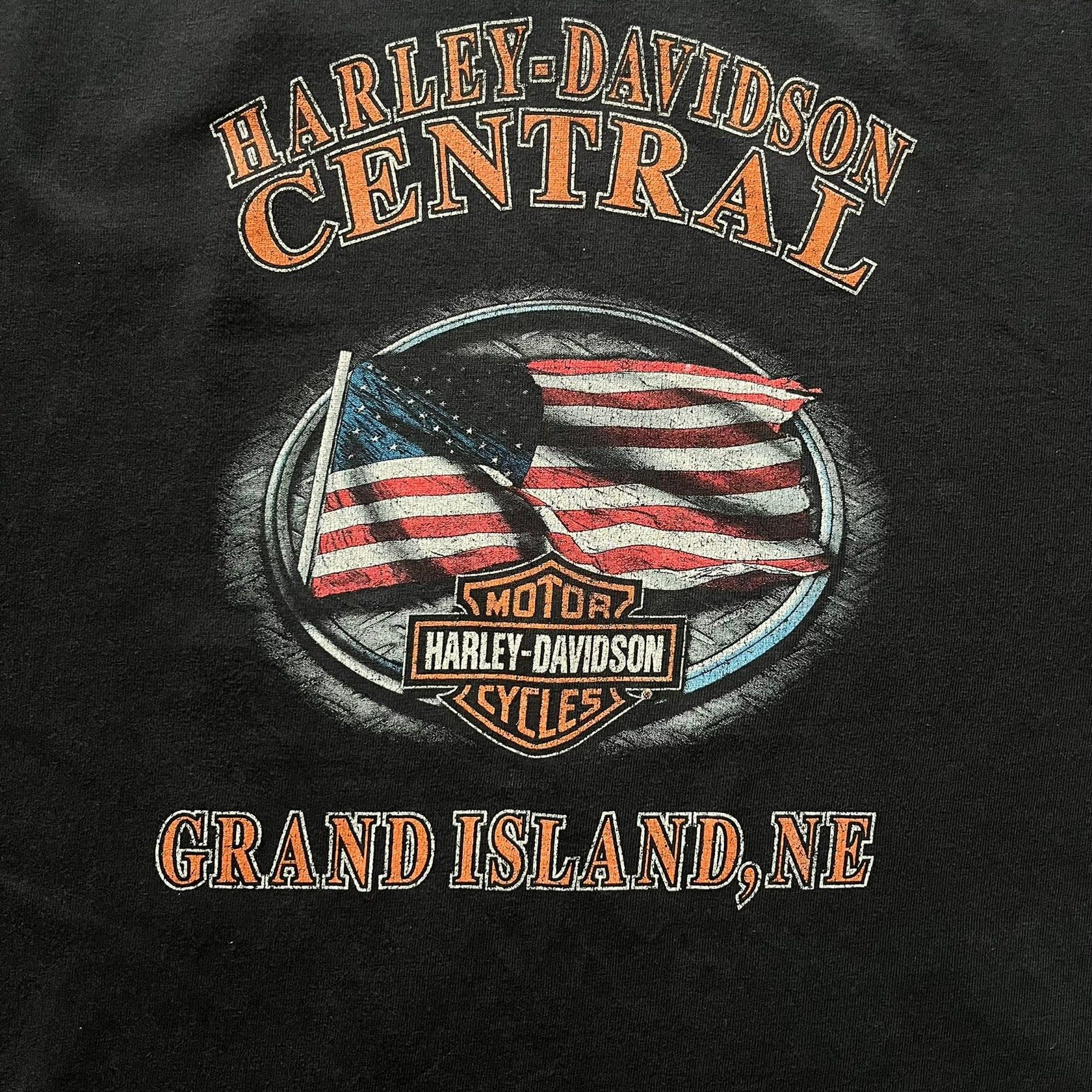 Harley Davidson Harley Davidson Grand Island 2000's Tee Size US XL / EU 56 / 4 - 4 Thumbnail