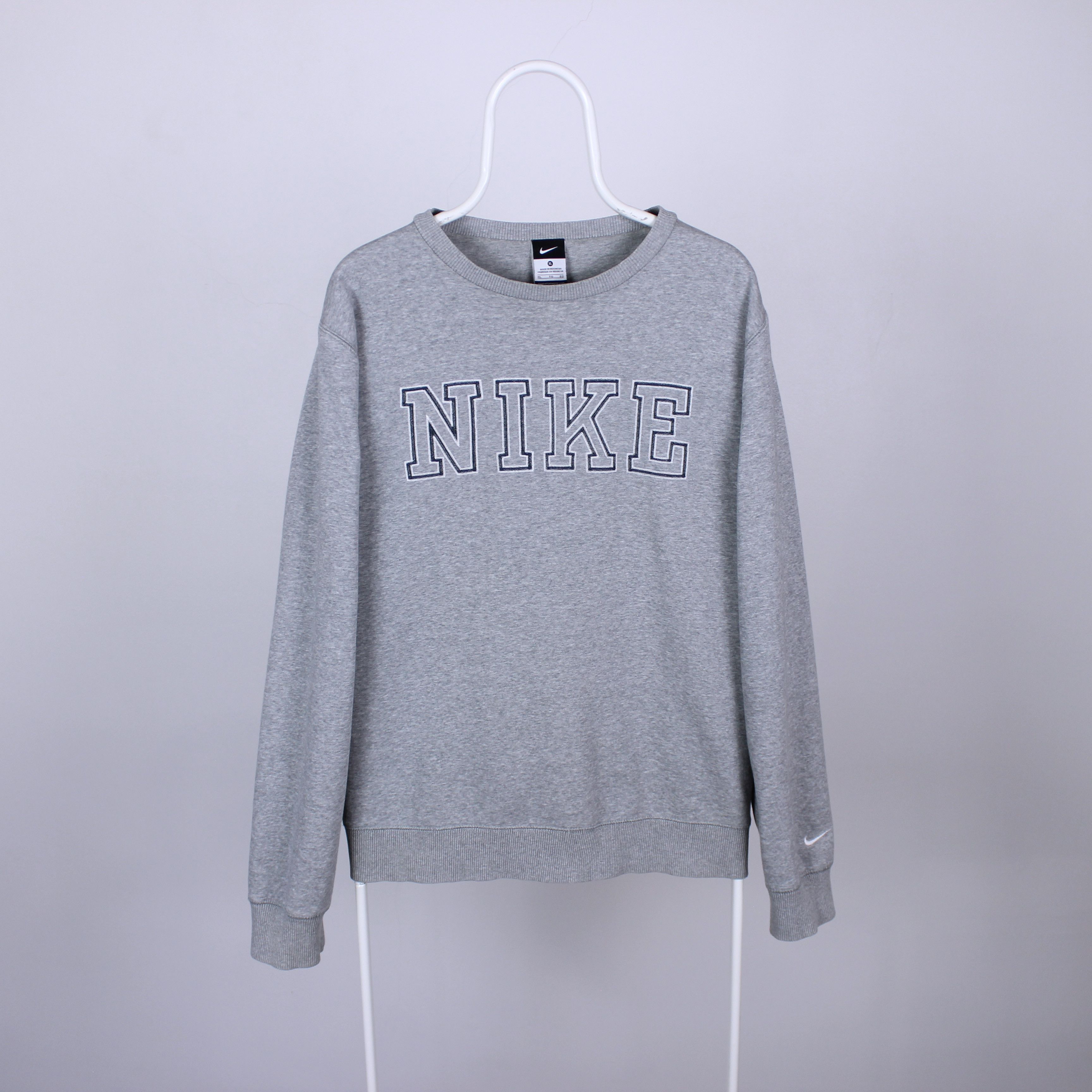 Nike Nike sweatshirt cent logo big L XL gray Size US L / EU 52-54 / 3 - 5 Thumbnail