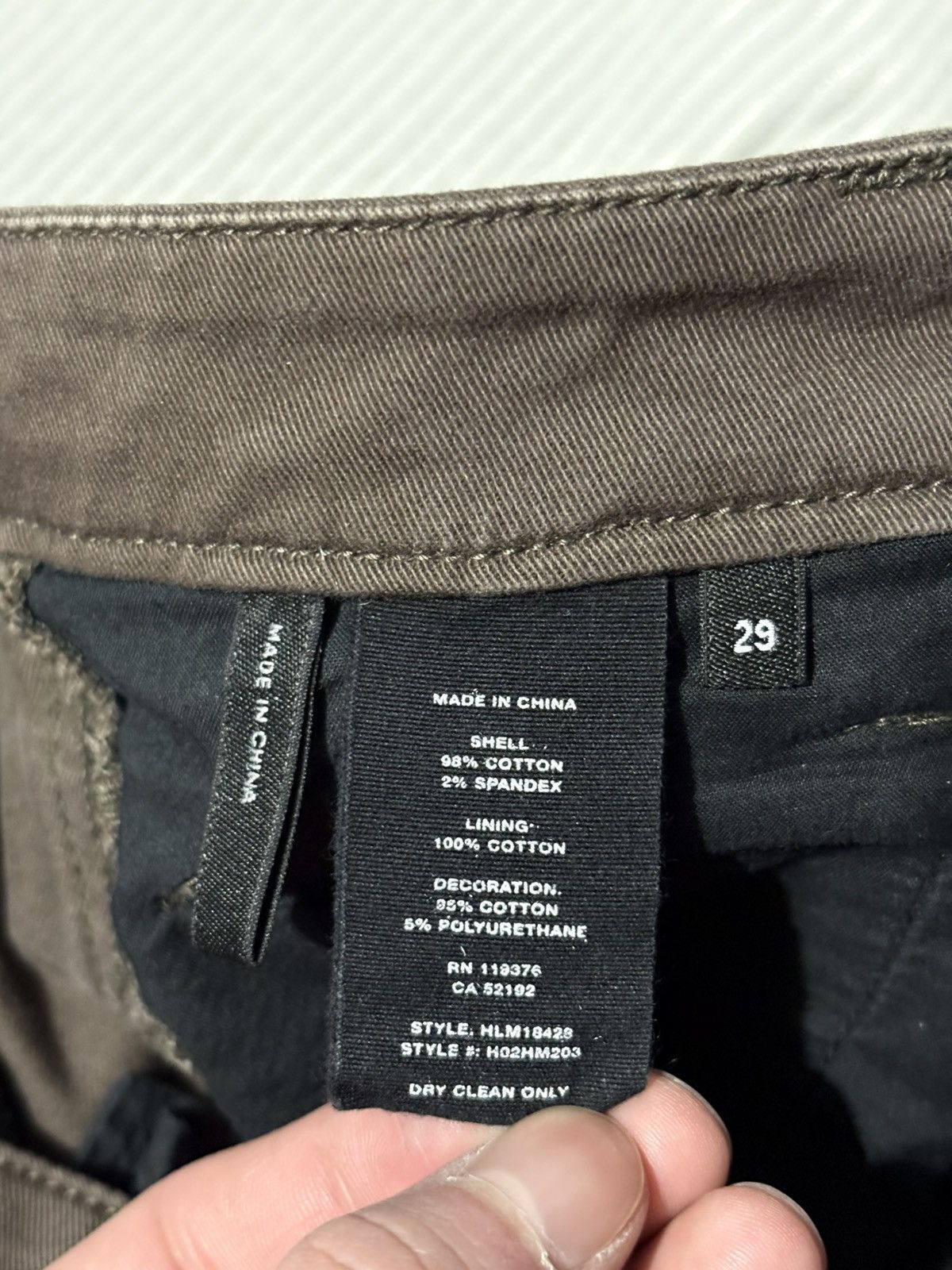 Helmut Lang 30 Helmut Lang Bondage Pants Cargo Military If Six Was Nine Size US 30 / EU 46 - 10 Thumbnail