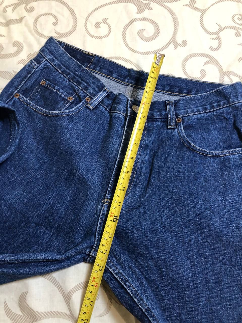 Levi's Vintage Levi’s 630 Straight Leg Jeans Classic Blue – 90s Y2K Size US 36 / EU 52 - 9 Thumbnail