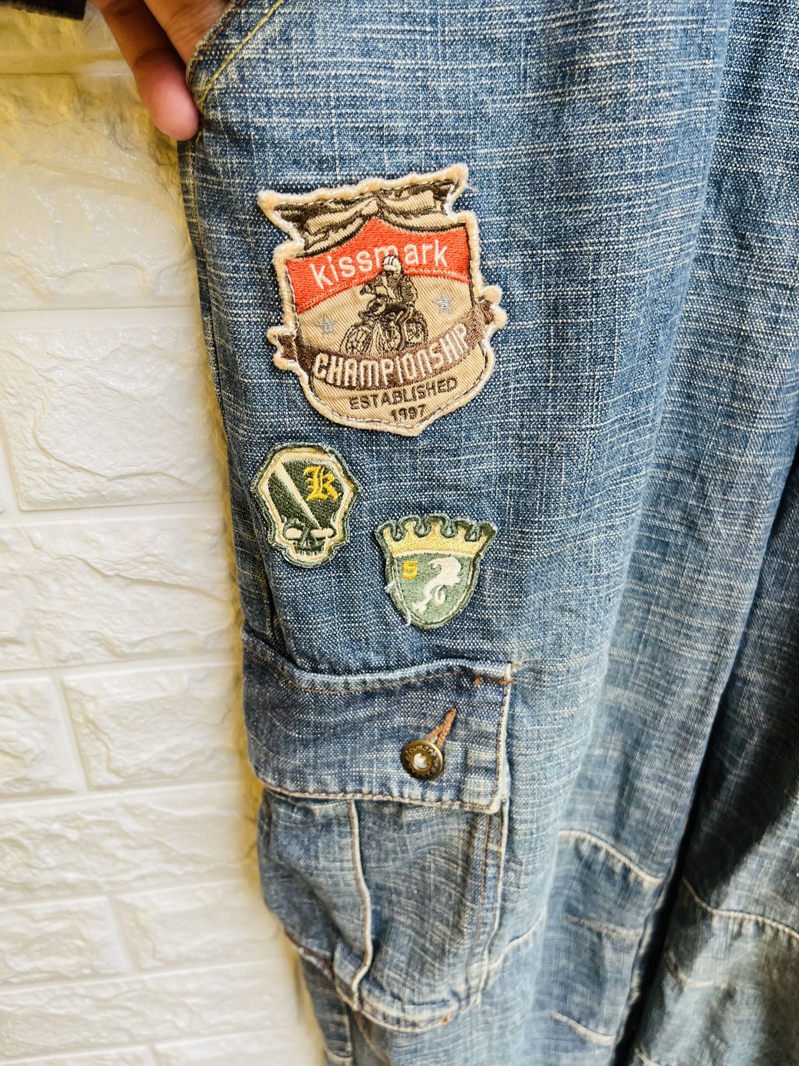 Japanese Brand Vintage Kissmark Overall Japanese Designer Fashion Style Size US 34 / EU 50 - 13 Thumbnail