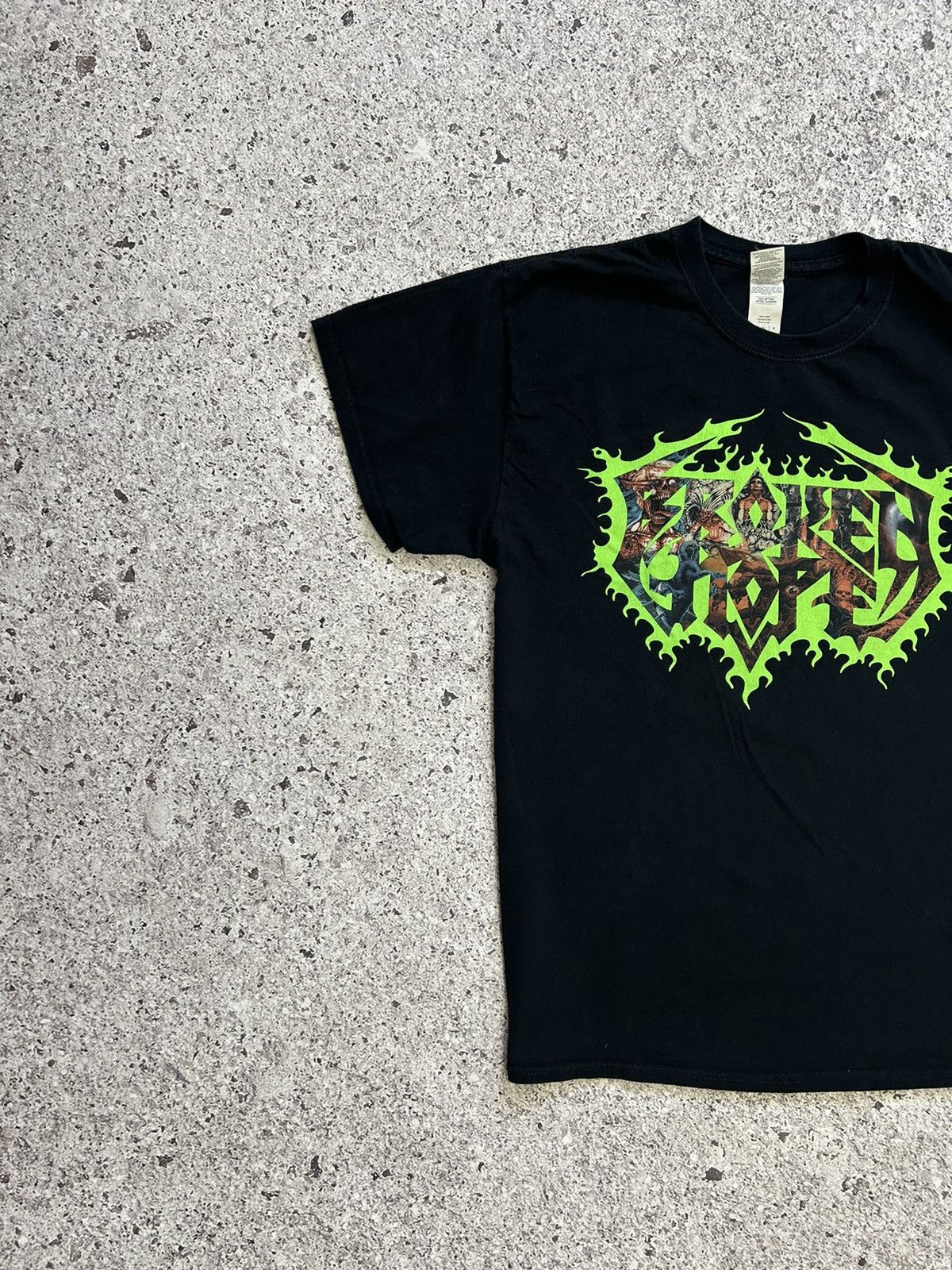 Band Tees × Vintage Broken Hope Europe Mutilation Tour 2017 Rock Band T-Shirt Size US L / EU 52-54 / 3 - 4 Thumbnail