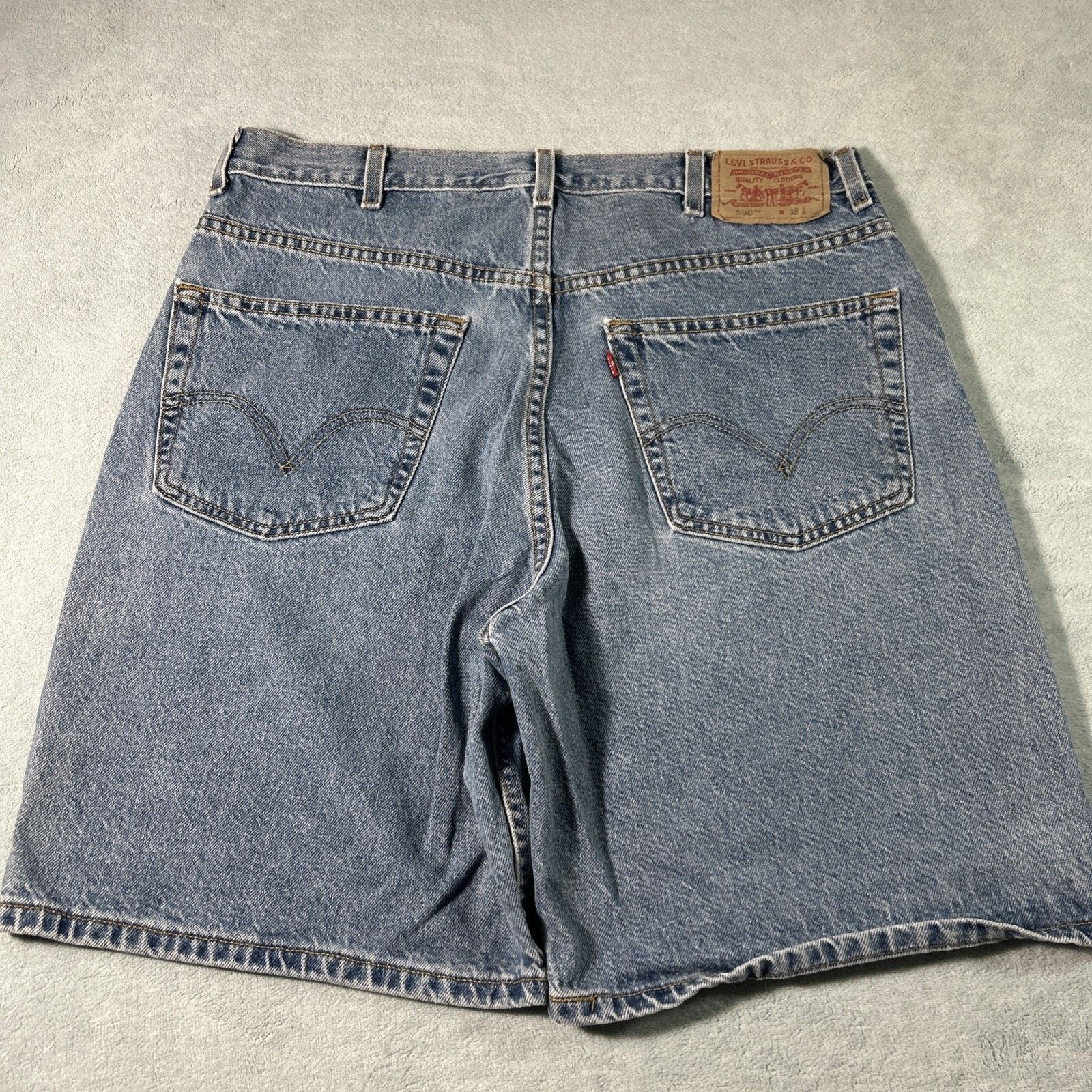 Levi's Levis 550 Baggy Shorts Jhorts Mens 38 Classic Relaxed Loose Size US 38 / EU 54 - 1 Thumbnail