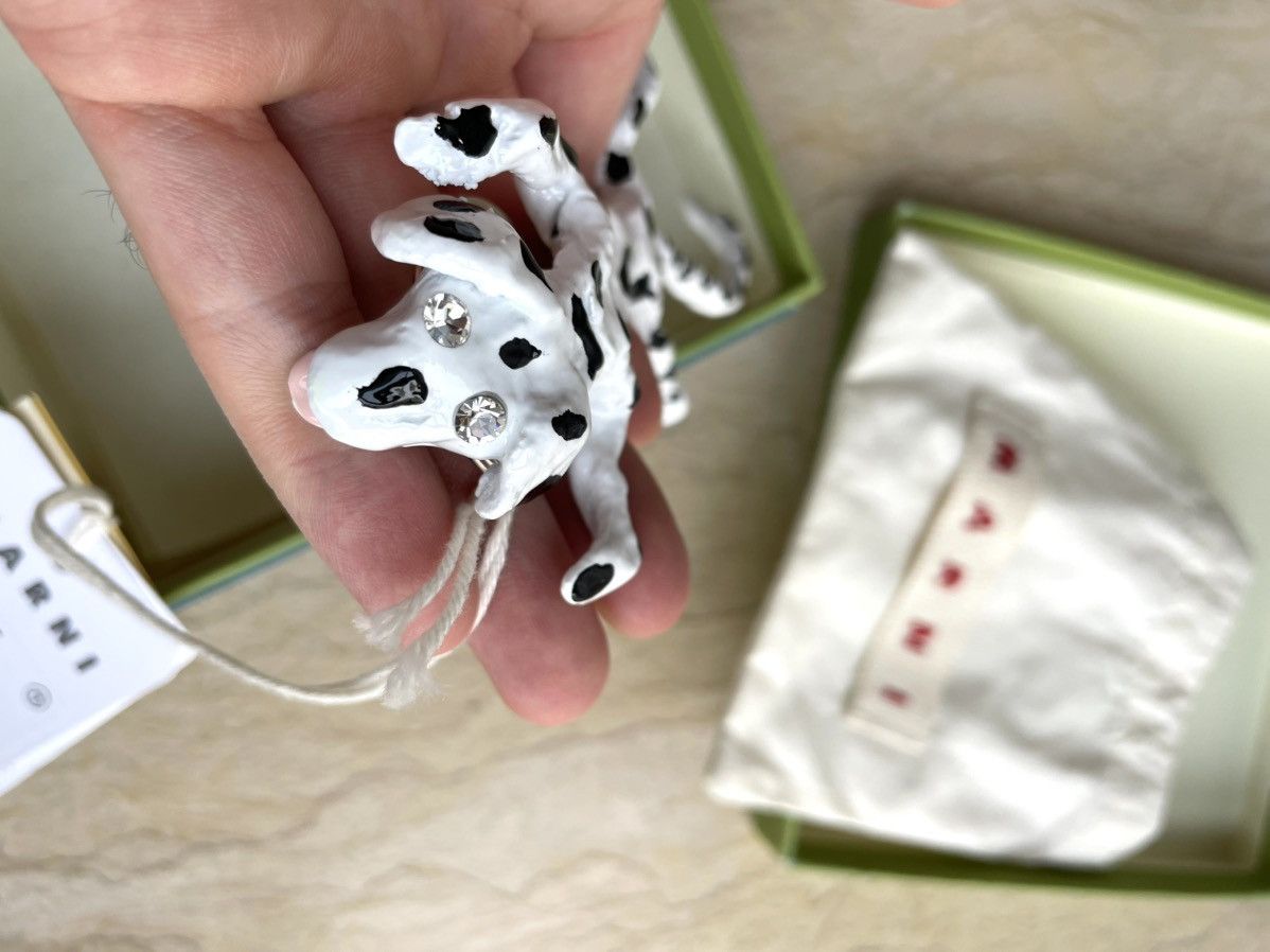 Marni Marni dalmatian brass keyring charm Size ONE SIZE - 3 Thumbnail