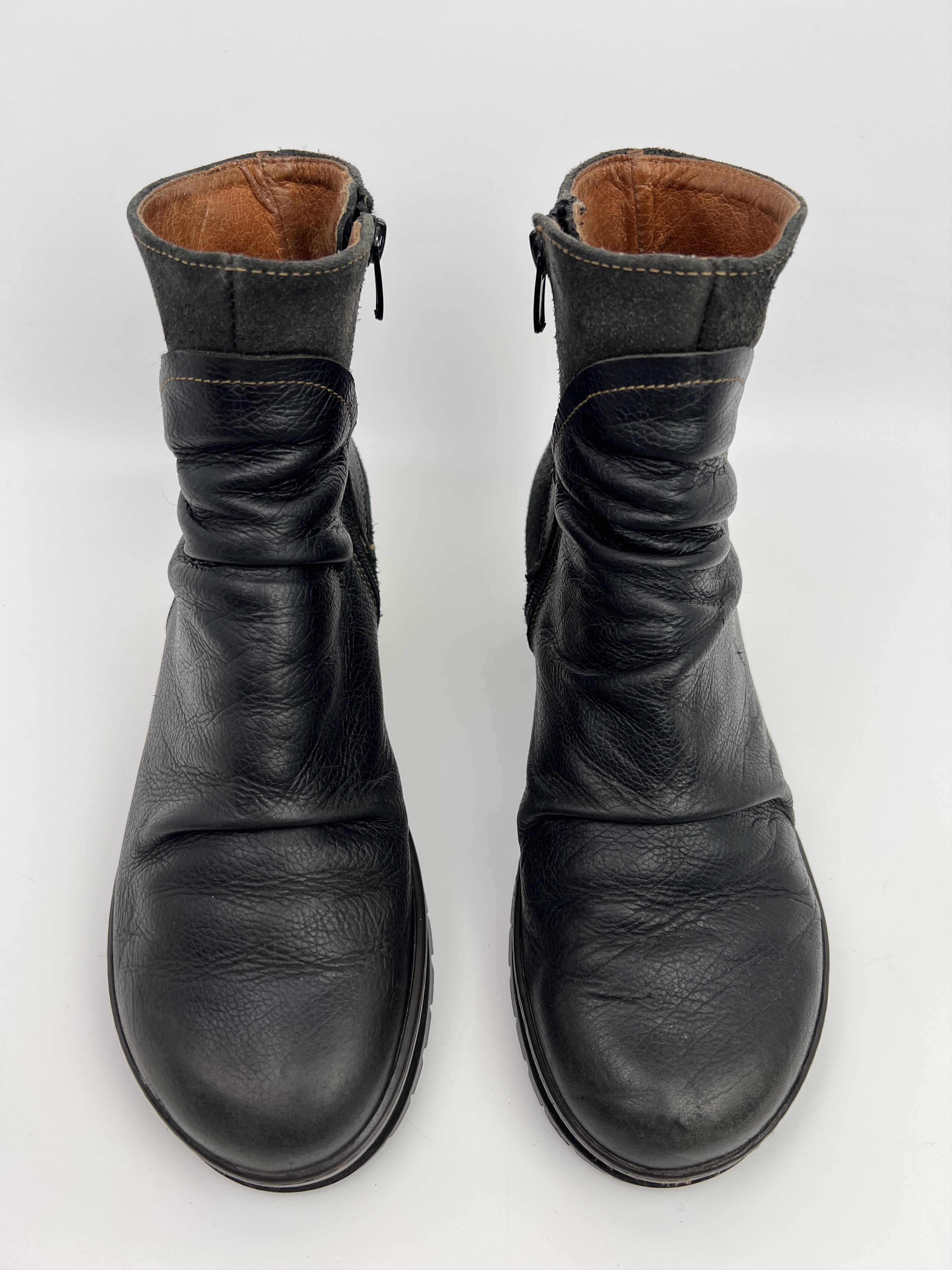 A.S.98 The Art Company Heels Ankle Avant Garde Boots Size US 9 / IT 39 - 14 Thumbnail
