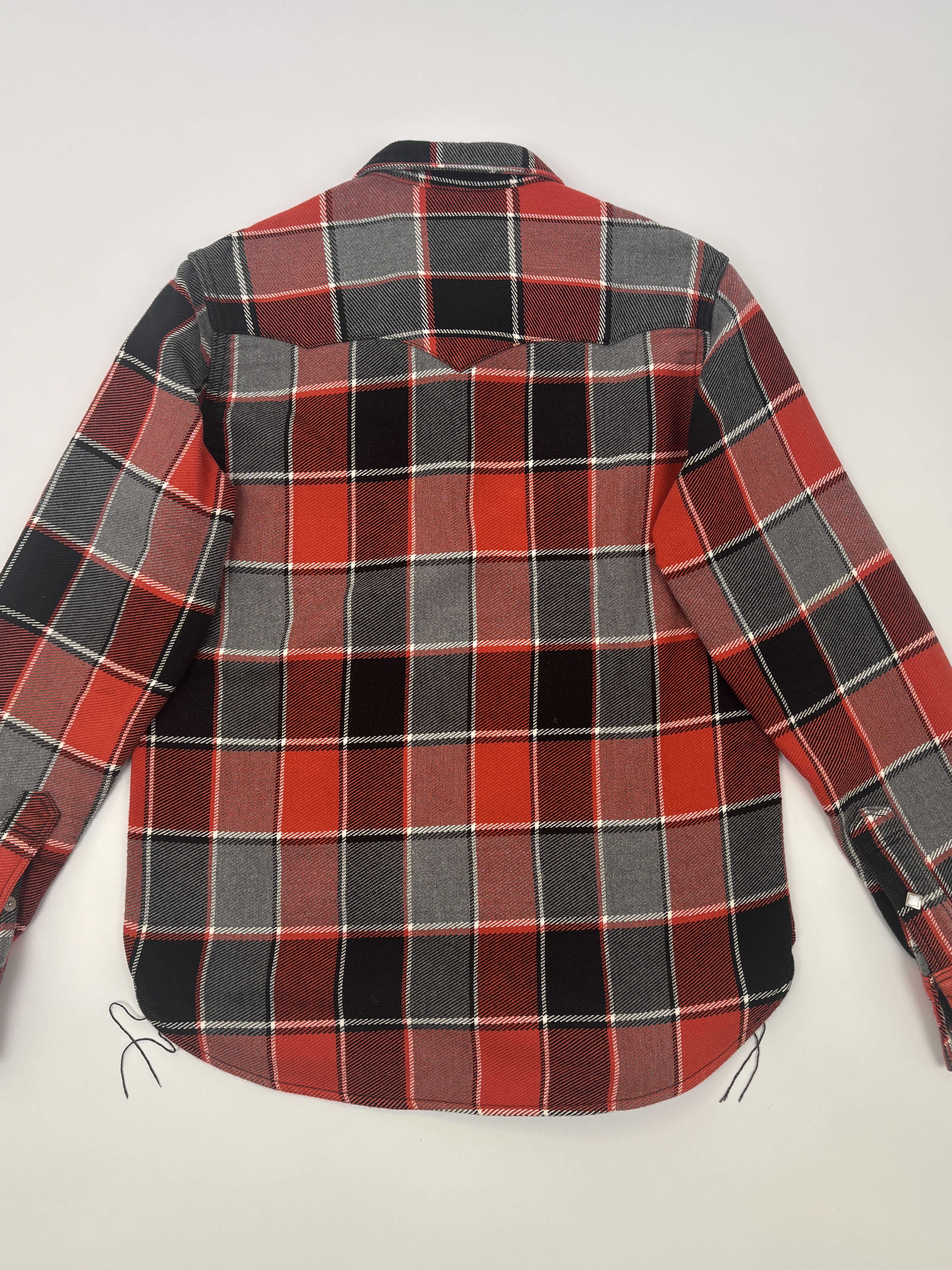 The Real McCoy's Joe McCoy Western Flannel Shirt Plaid Cotton Made in Japan Size US S / EU 44-46 / 1 - 8 Thumbnail