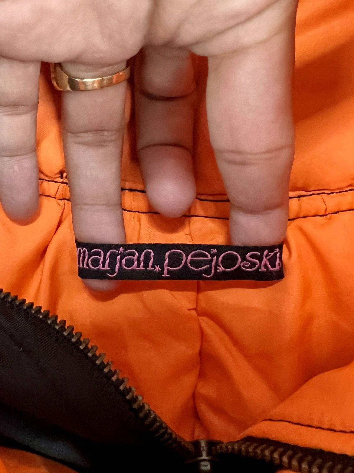 Marjan Pejoski ARCHIVAL 00s MARJAN PEJOSKI BOMBER JACKET Size US L / EU 52-54 / 3 - 6 Thumbnail