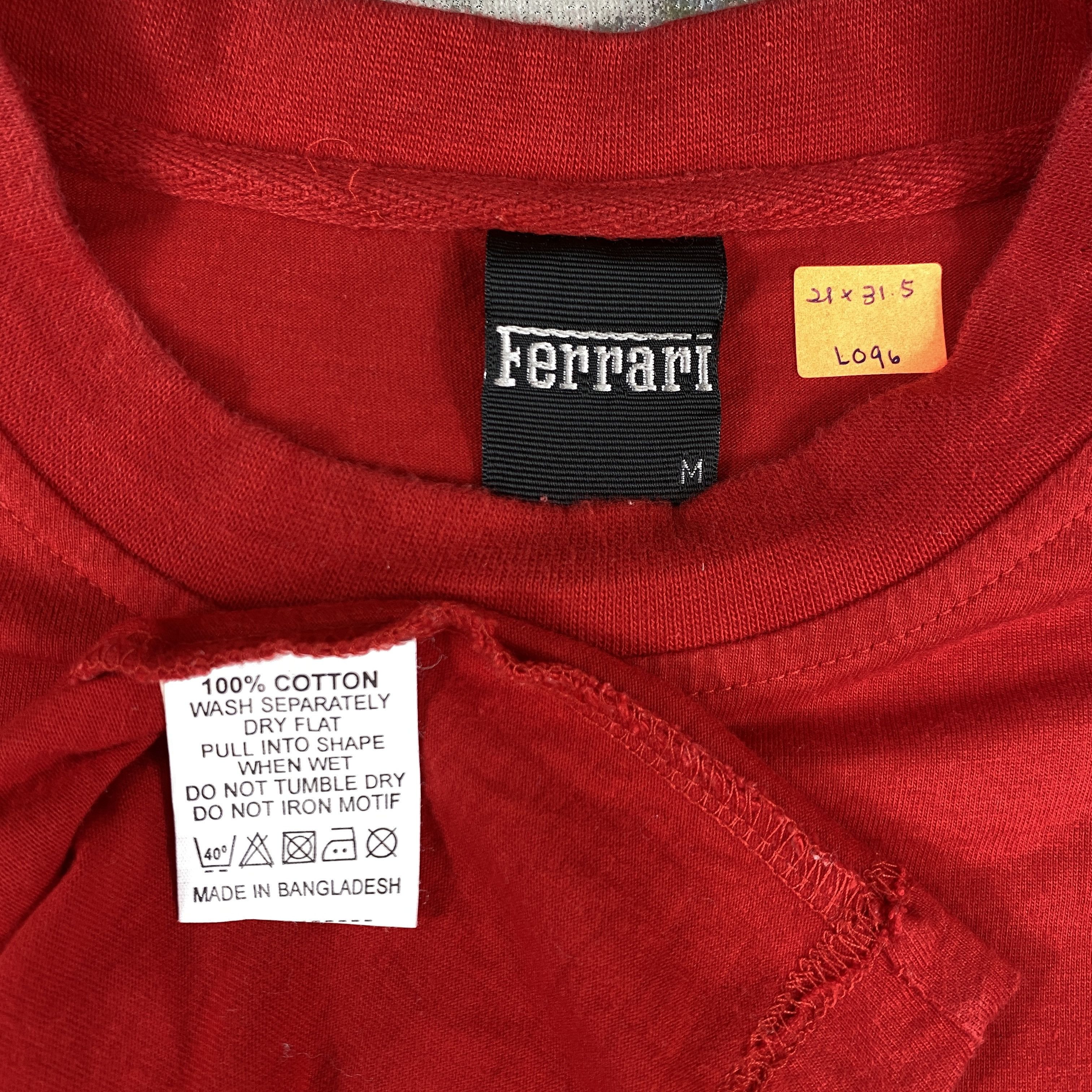 Ferrari Vintage Ferrari Medium T-Shirt - L096 Size US M / EU 48-50 / 2 - 4 Thumbnail