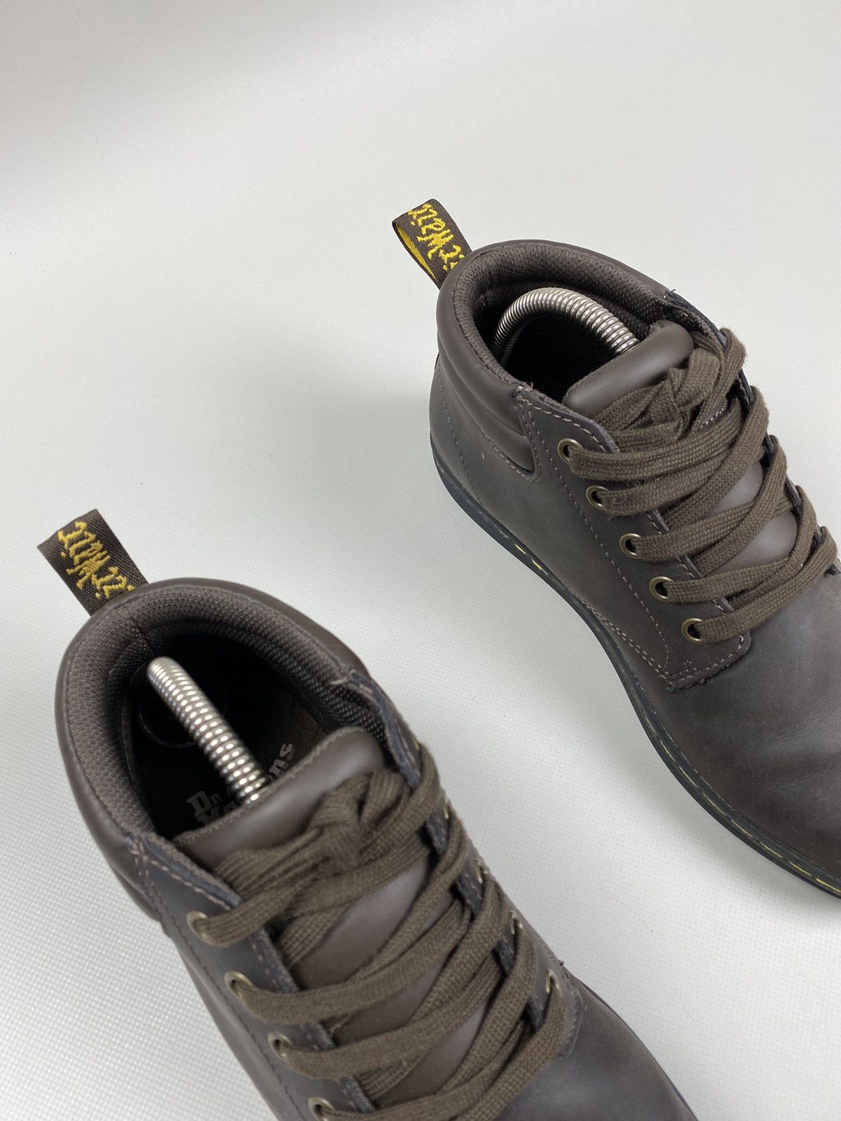 Dr. Martens × Vintage Dr. Martens Maleke ladies leather boots shoes Size US 8 / IT 38 - 4 Thumbnail