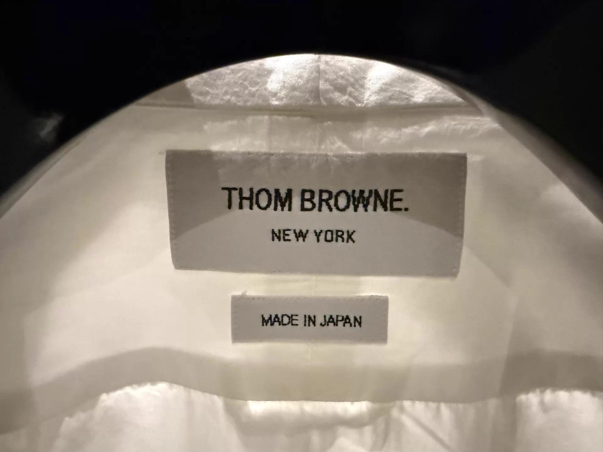 Thom Browne Thom Browne Double Sleeve Badge Poplin Shirt S1 Size US S / EU 44-46 / 1 - 3 Thumbnail