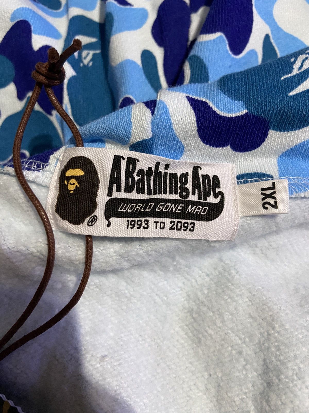 Bape ABC Camo Shark Full Zip Hoodie Size US XXL / EU 58 / 5 - 7 Thumbnail