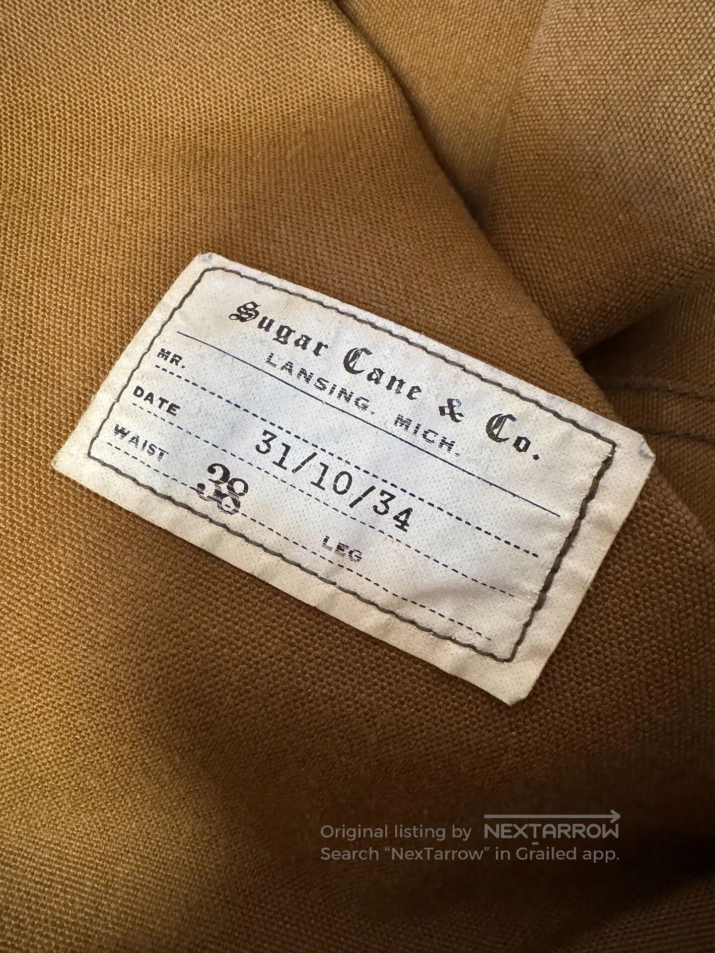Sugar Cane Sugarcane Hunting Jacket in Used Condition. Size US M / EU 48-50 / 2 - 6 Thumbnail