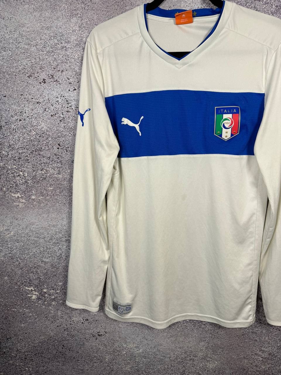 Puma Italy National Team 2012/13 Puma LS Soccer Jersey Size US L / EU 52-54 / 3 - 4 Thumbnail