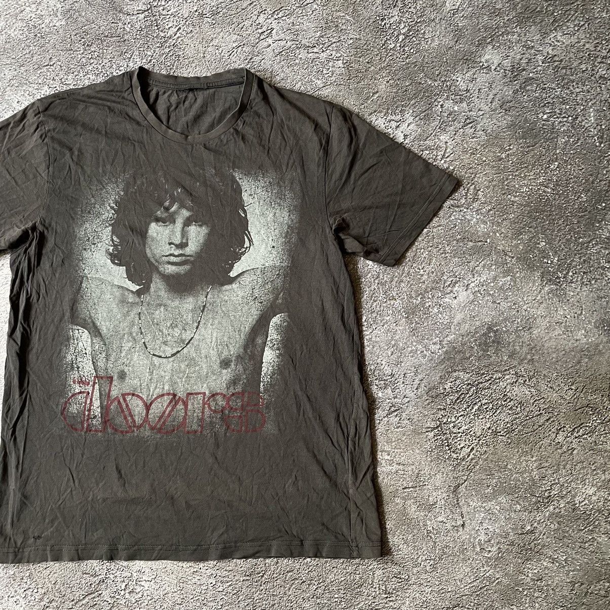 Vintage Vintage Y2K The Doors Band Graphic Tee Faded Black Opium M Size US M / EU 48-50 / 2 - 3 Thumbnail