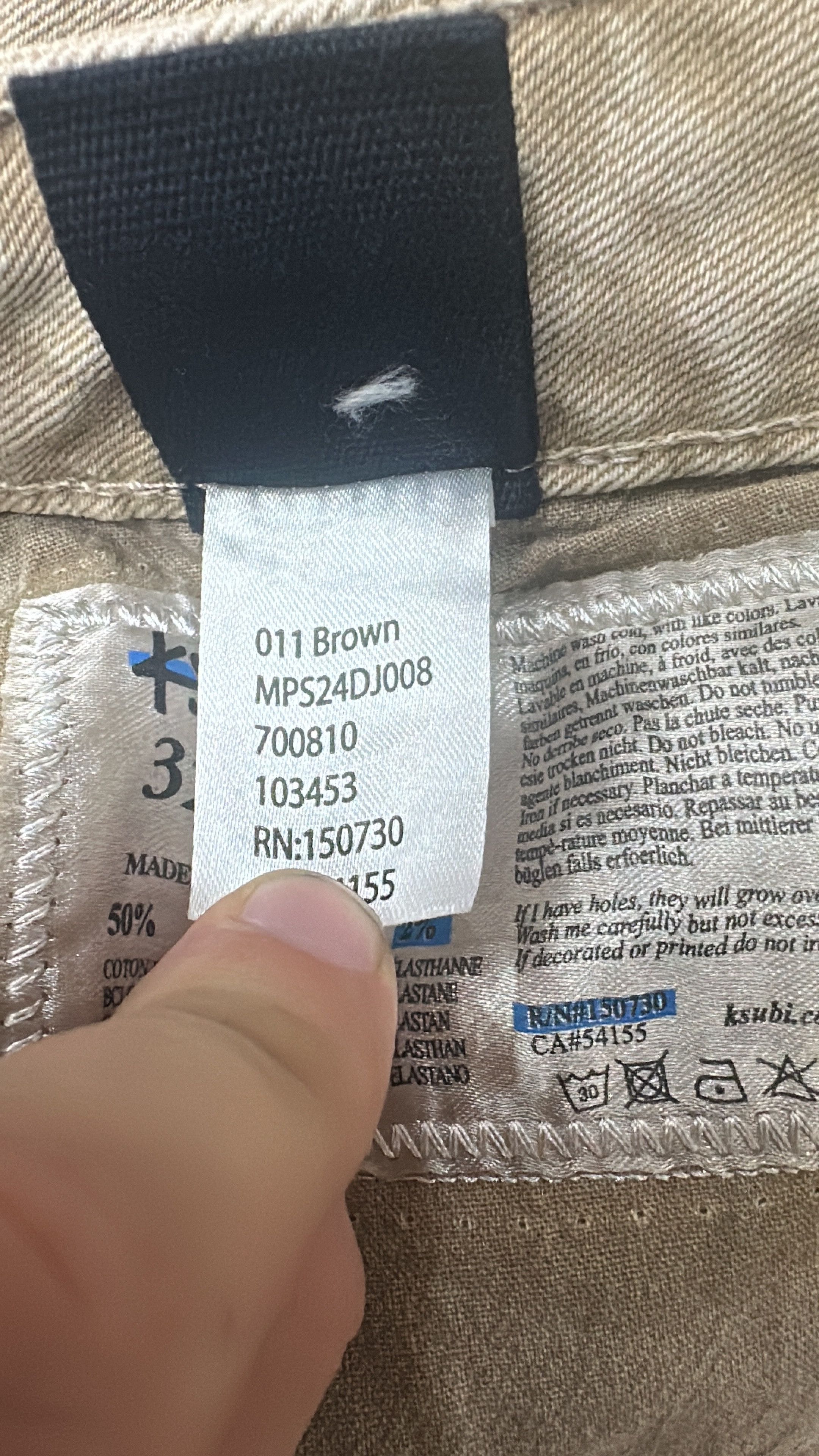 Ksubi Ksubi Wolfgang Earth Tones Jeans Size 32 Brown Size US 32 / EU 48 - 9 Thumbnail