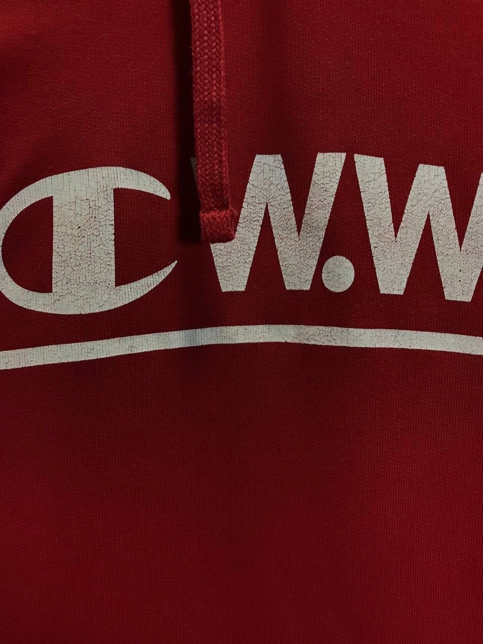Wood Wood Wood Wood x Champion big center logo hoodie Size US M / EU 48-50 / 2 - 3 Thumbnail
