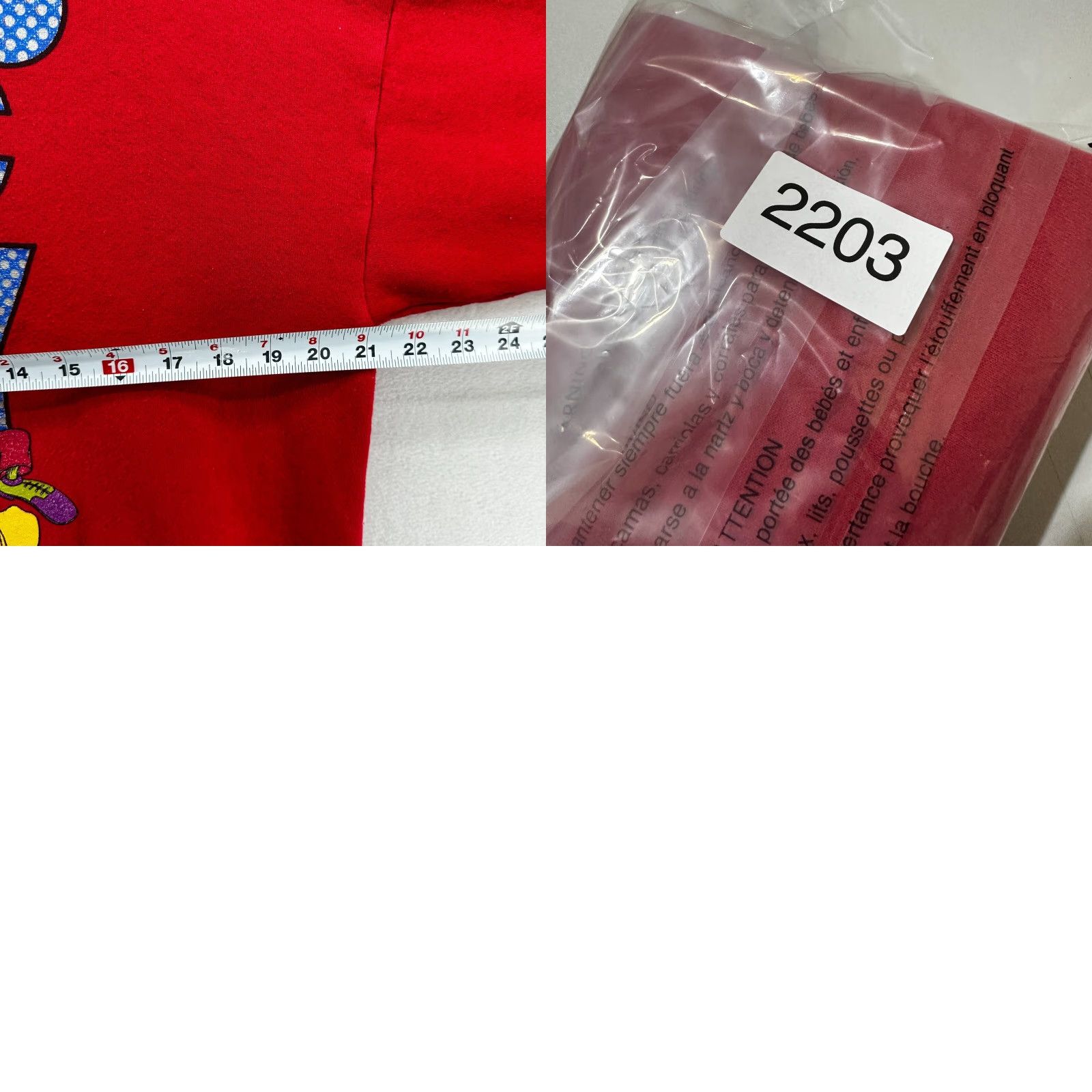 Disney Disney Mickey Unlimited Pullover Sweatshirt Red Men's M/L Crew Neck Sweatshirt Size US M / EU 48-50 / 2 - 8 Thumbnail