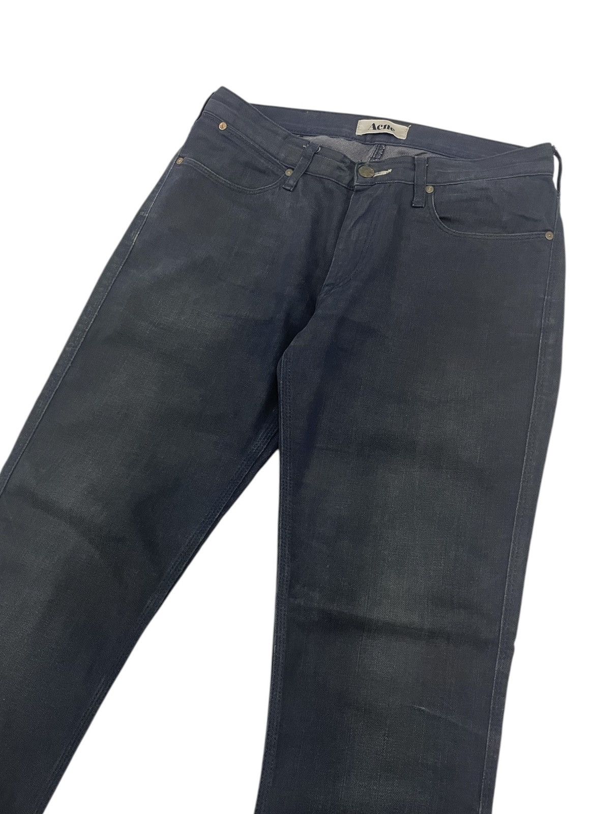 Acne Studios Acne Studios Jeans Straight Fit Navy Grey Size US 32 / EU 48 - 3 Thumbnail