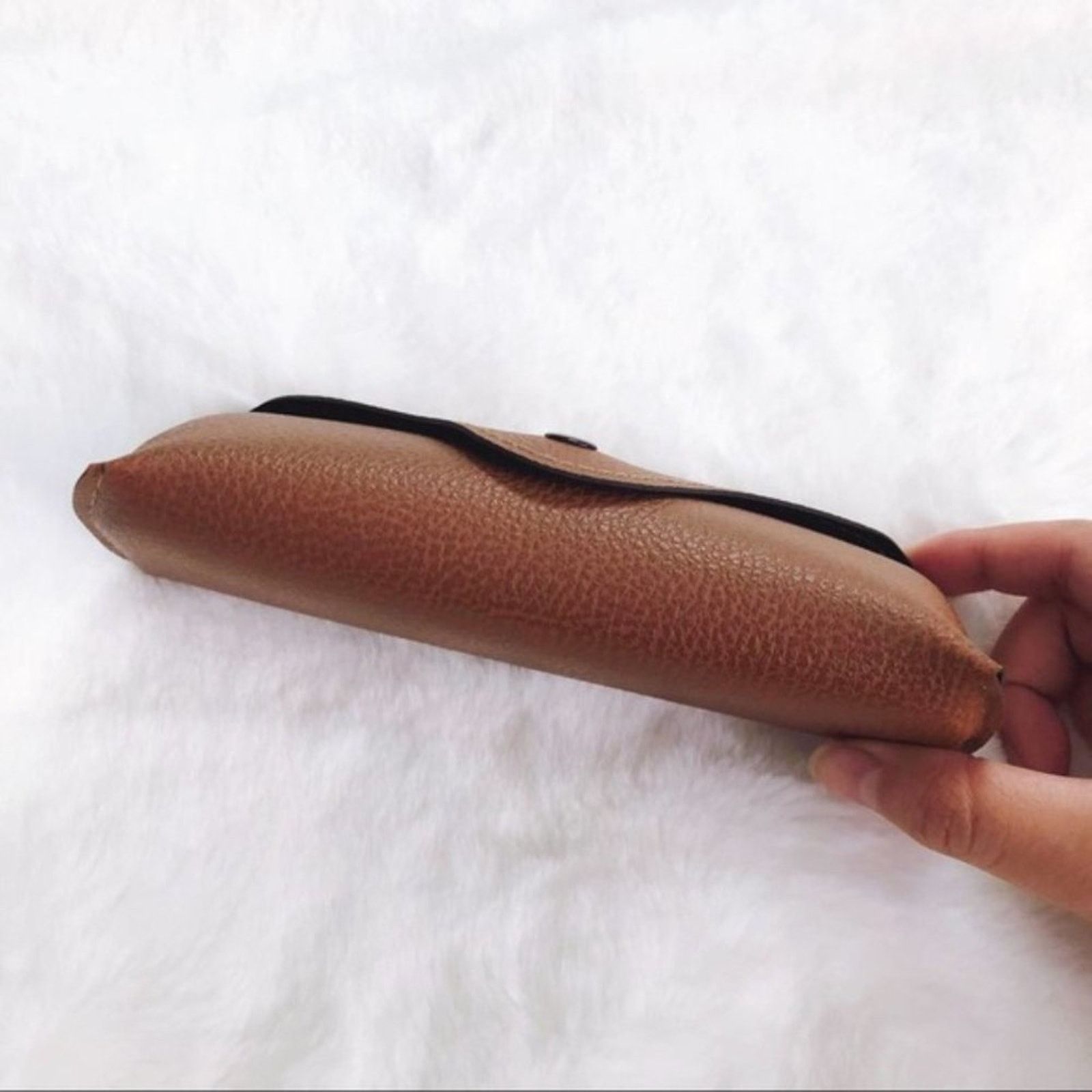 Other Harley Brown Faux Leather Sunglasses Case Size ONE SIZE - 9 Thumbnail