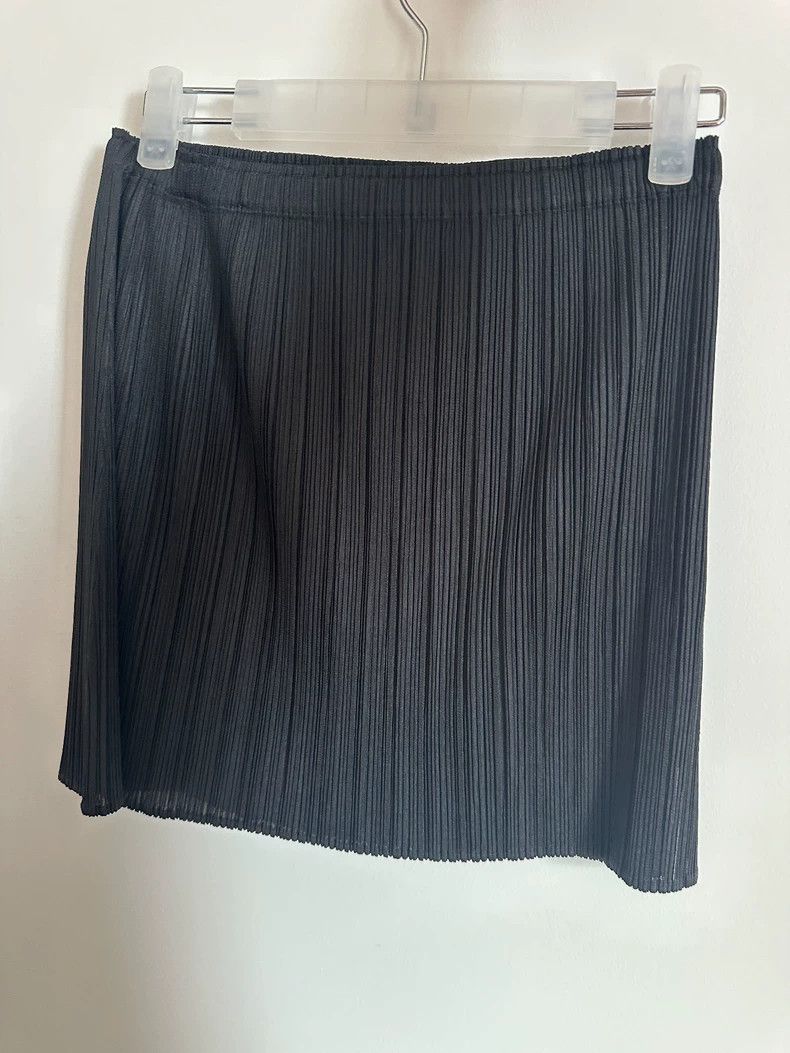 Issey Miyake issey miyake size:f Black skirt Size 42" / US 20 - 1 Thumbnail