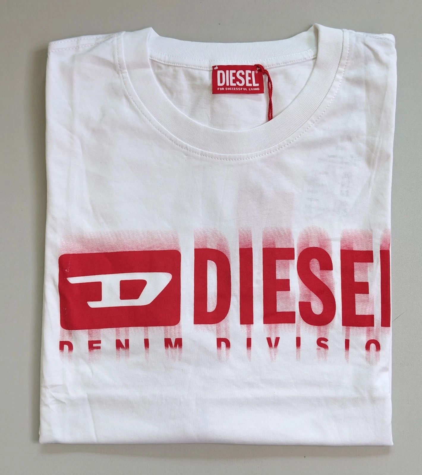 DIESEL White T-shirt T-Diegor-L6 T 4196