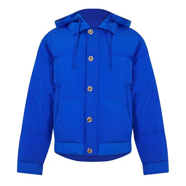 Versace o1g2r1mq0824 Down Jackets in Cobalt Blue Size US L / EU 52-54 / 3 - 1 Thumbnail