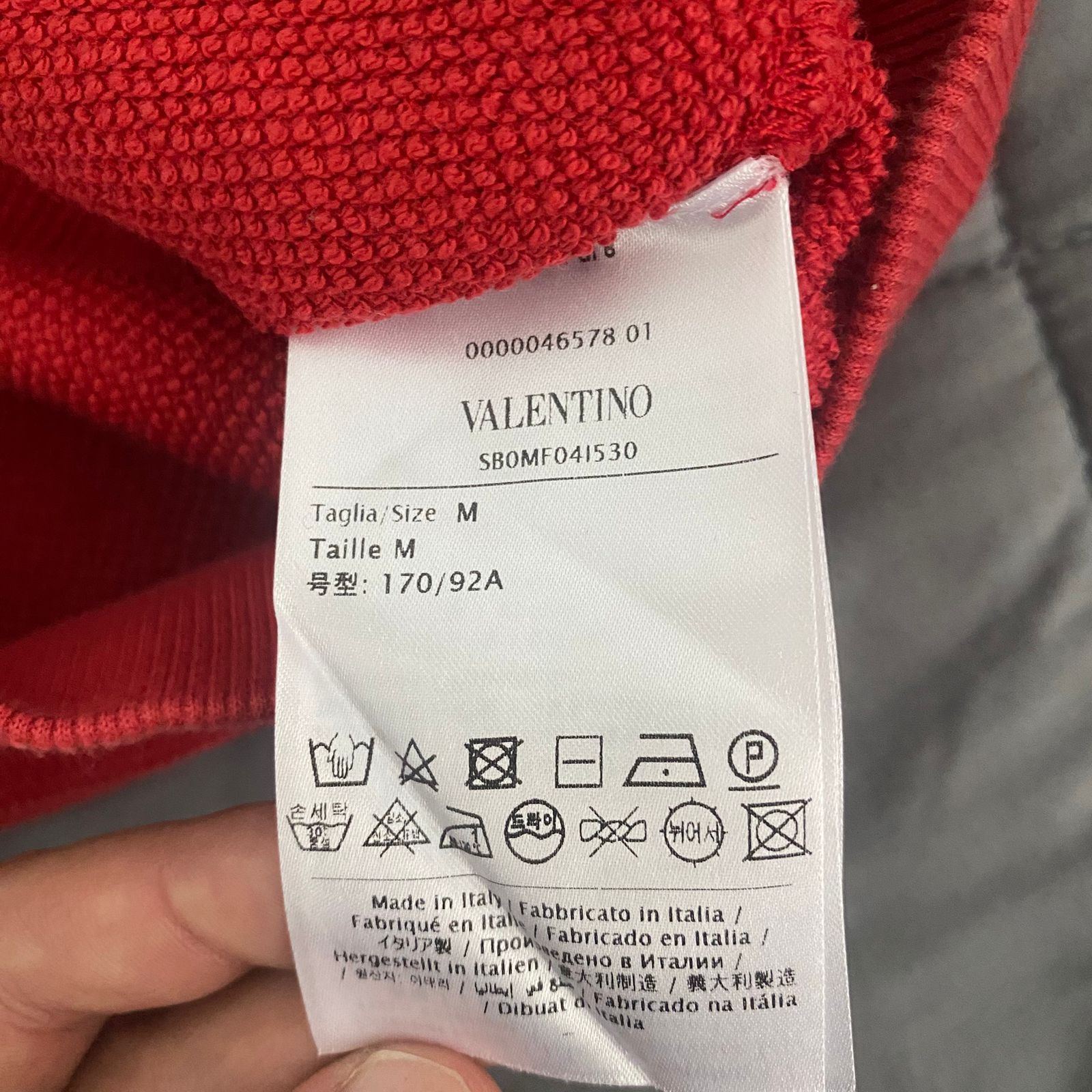 Valentino RED VALENTINO LOVE HOODIE Size US M / EU 48-50 / 2 - 5 Thumbnail