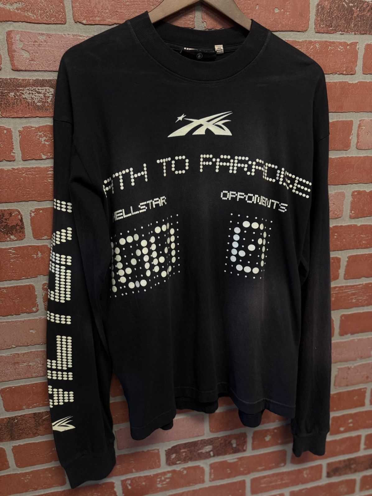 HELLSTAR Hellstar Long Sleeve Goal Tee Shirt Size M (NEW) Size US M / EU 48-50 / 2 - 2 Thumbnail
