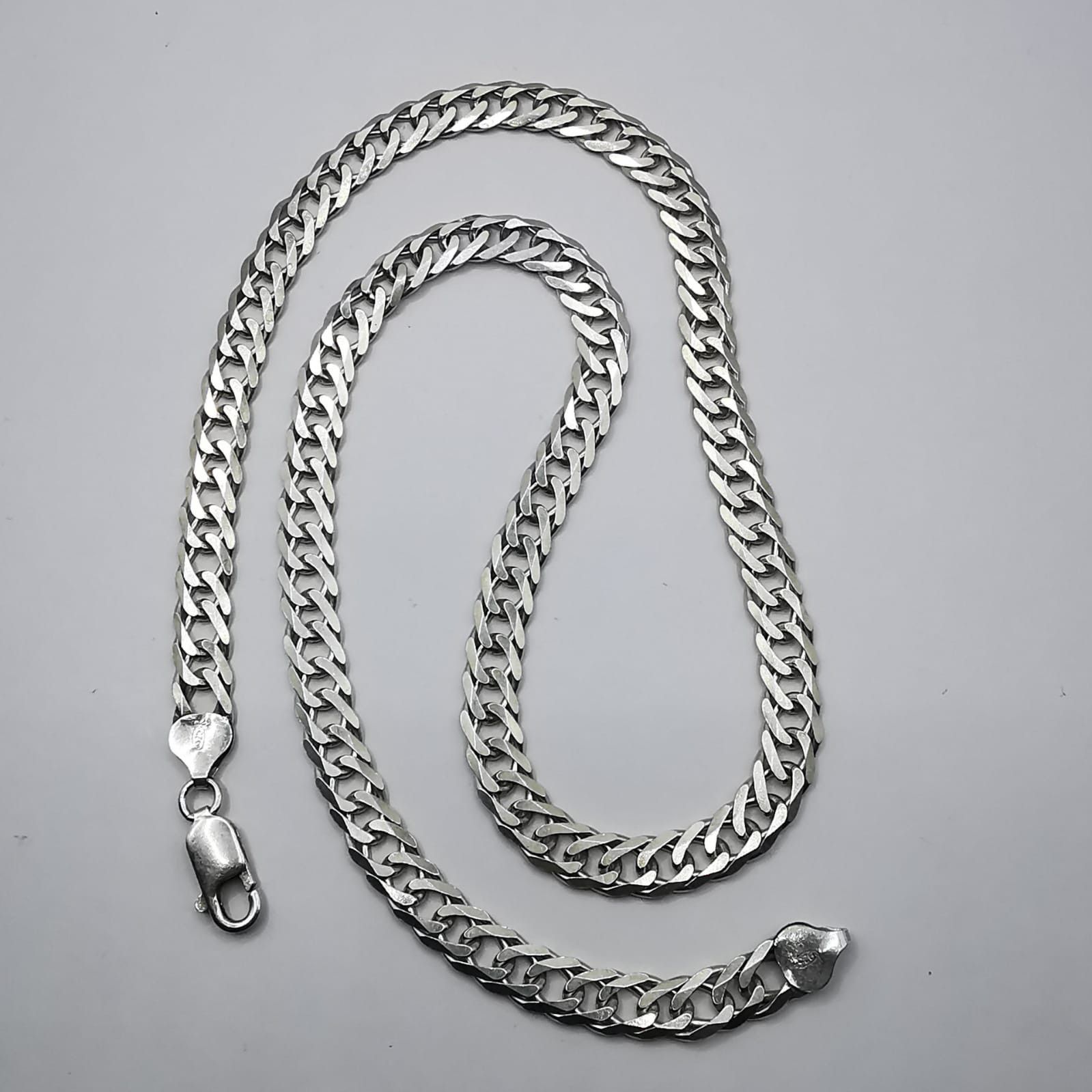 Sterling Silver Vintage Jewelry Chain, 925 Sterling Silver 34,93g Size ONE SIZE - 1 Thumbnail