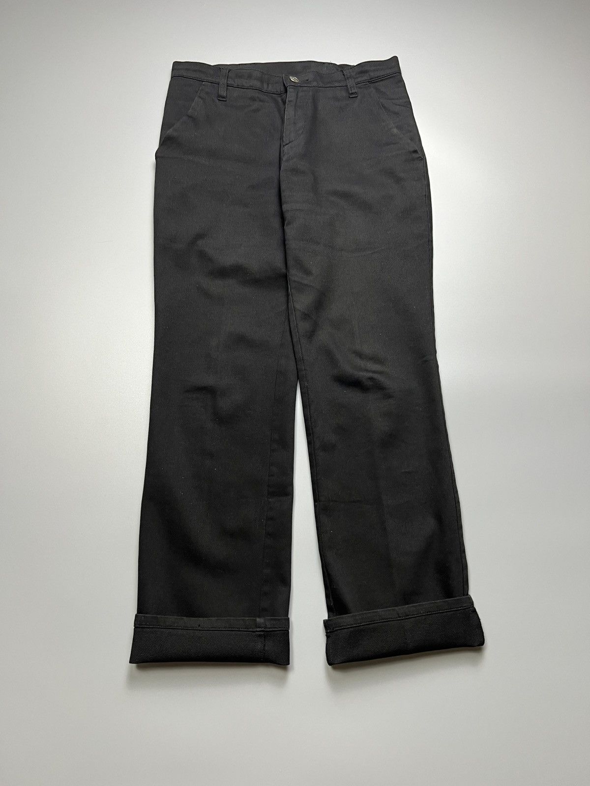 W&LT × Walter Van Beirendonck W&LT - Black Pinstripes - Pants Size 29" - 3 Thumbnail