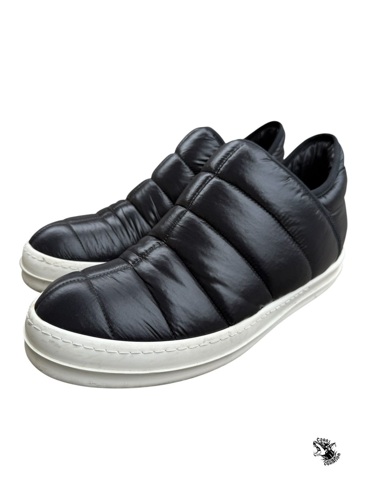 Rick Owens Rick owens puffer slip on ramones Size US 9 / EU 42 - 1 Thumbnail