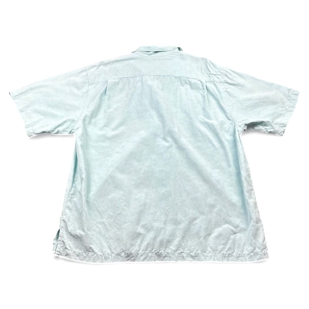 Tommy Bahama Tommy Bahama Shirt Adult XL Blue Silk Club Hawaiian 50s 60s Tropical Casual Mens Short Sleeve Button-Up Clothing Size US XL / EU 56 / 4 - 3 Thumbnail