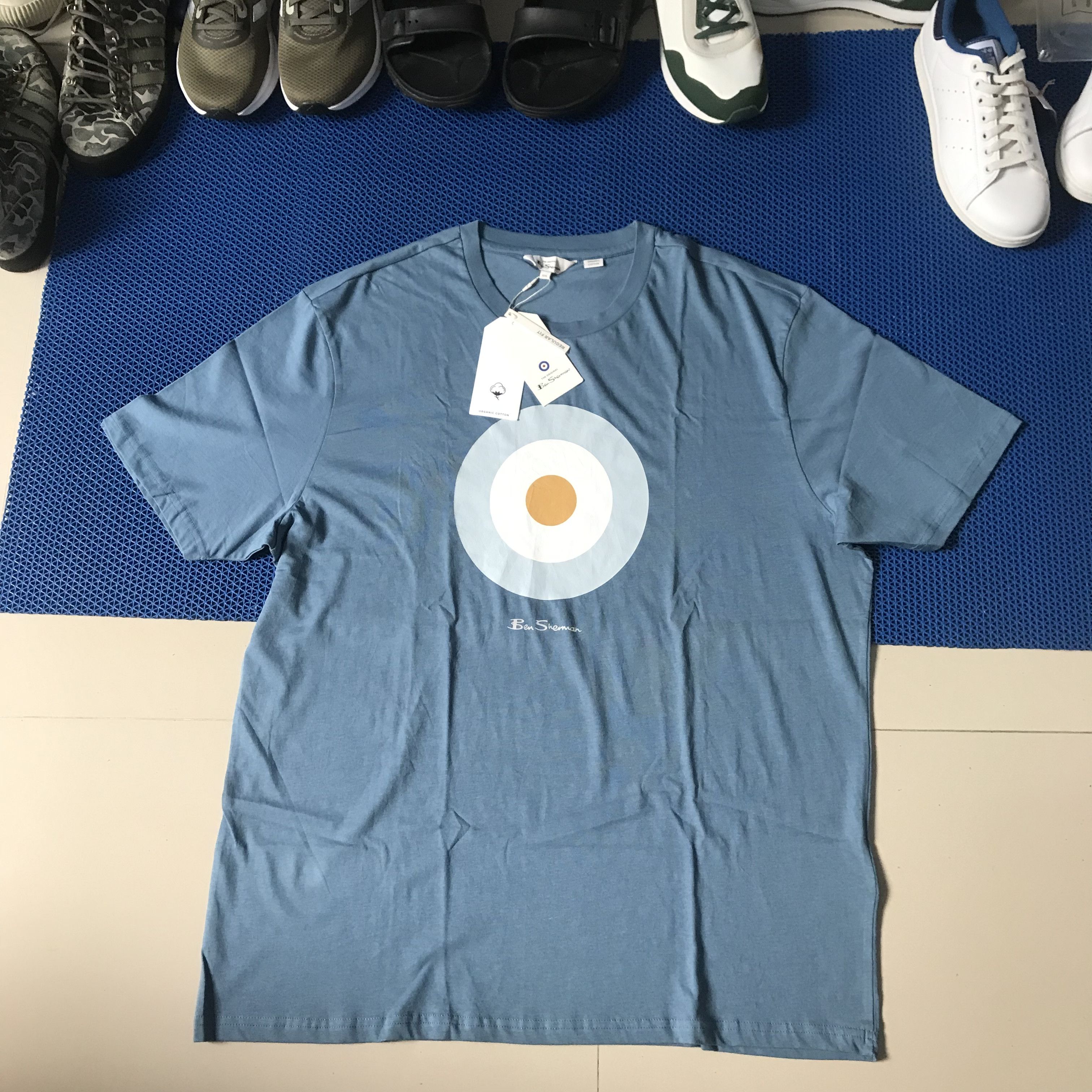 Ben Sherman × Hysteric Glamour Ben Sherman mods Target Blue Shadow T-Shirt new XXL Size US XXL / EU 58 / 5 - 17 Thumbnail