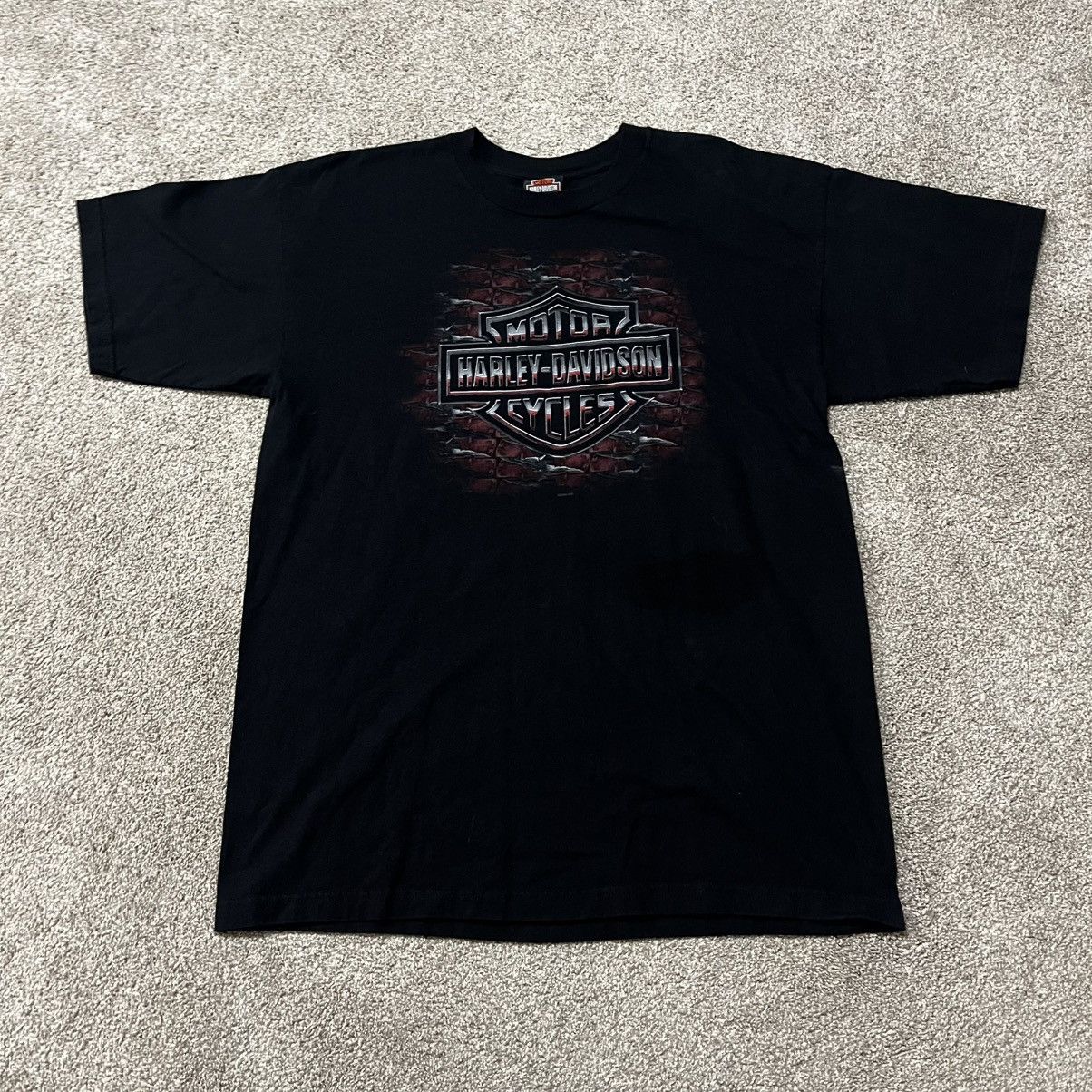 Harley Davidson Vintage Harley Davidson Tee shirt Size US XL / EU 56 / 4 - 1 Thumbnail