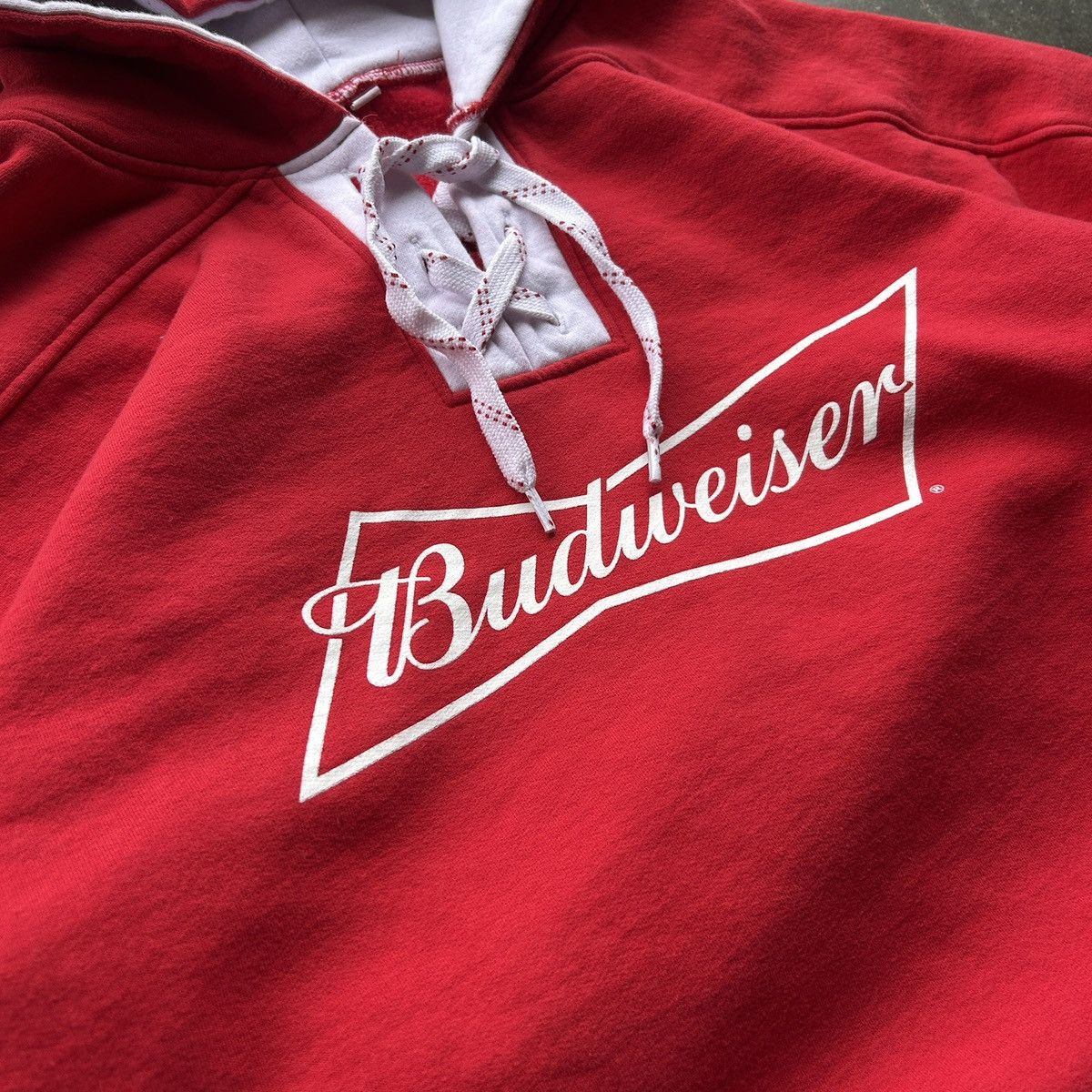 Budweiser Budweiser Jersey Hoodie Size US XL / EU 56 / 4 - 2 Thumbnail