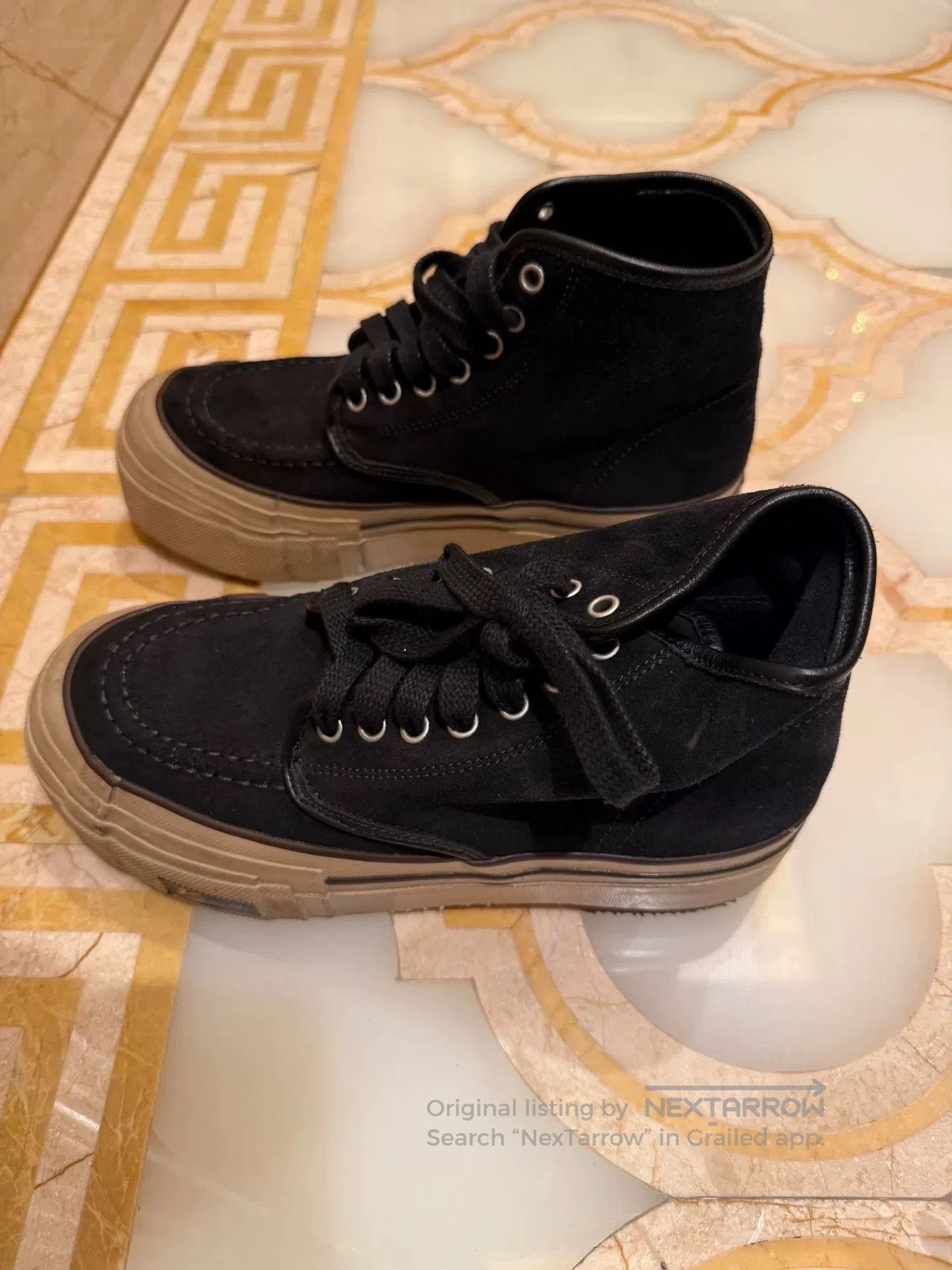 Visvim visvim liskamn g.patten black sneakers. Size US 8 / EU 41 - 1 Thumbnail