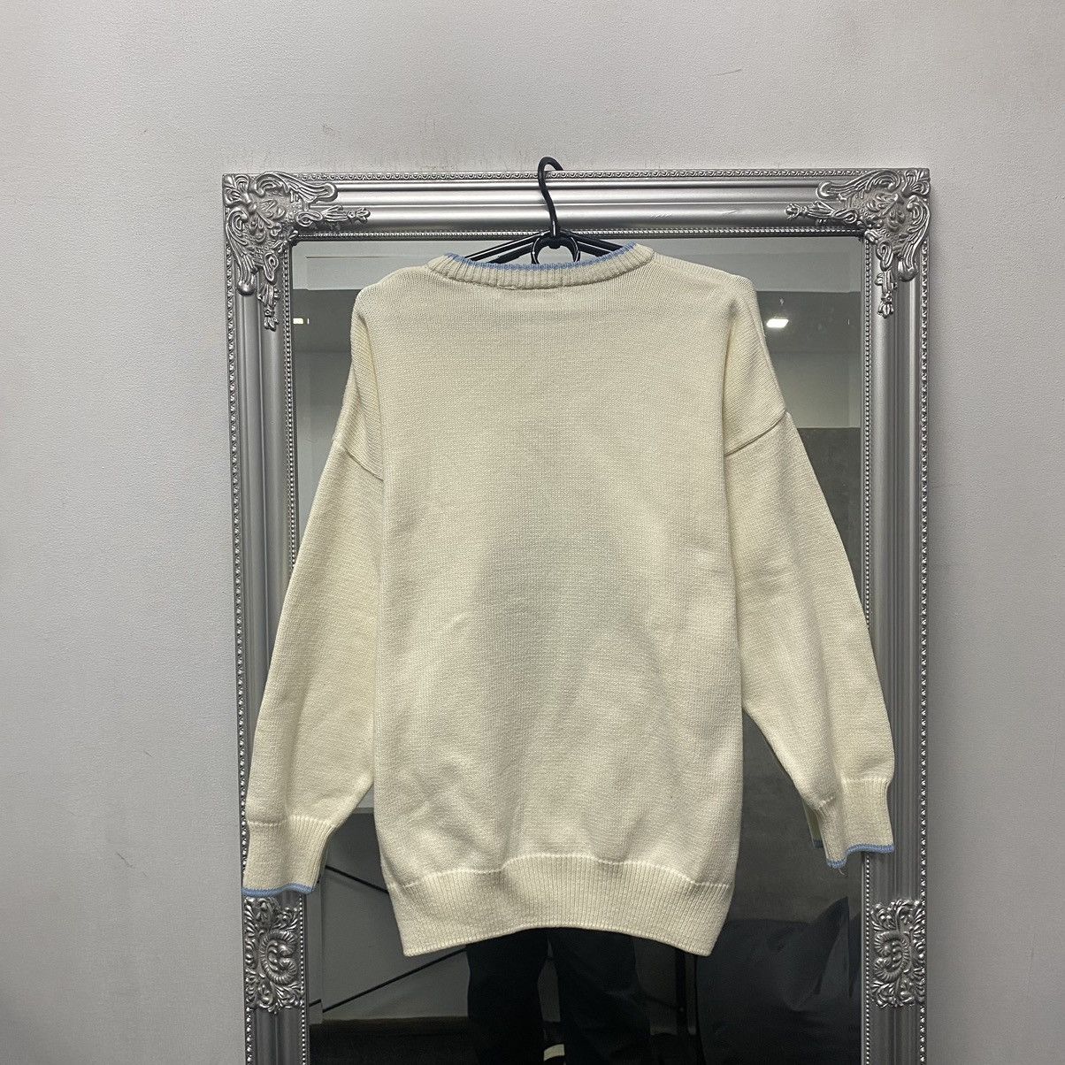 Burberry Vintage Burberry sweater Big Logo luxury Rare Size US L / EU 52-54 / 3 - 9 Thumbnail