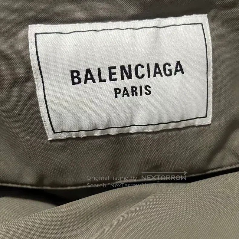 Balenciaga Balenciaga Big Shawl Collar Puffer Vest Size XS / US 0-2 / IT 36-38 - 3 Thumbnail