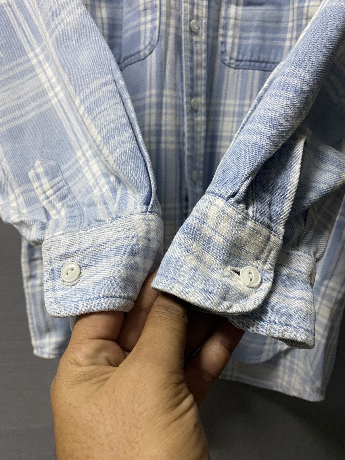 Wrangler Vintage Wrangler Indigo Button Ups Size US M / EU 48-50 / 2 - 6 Thumbnail