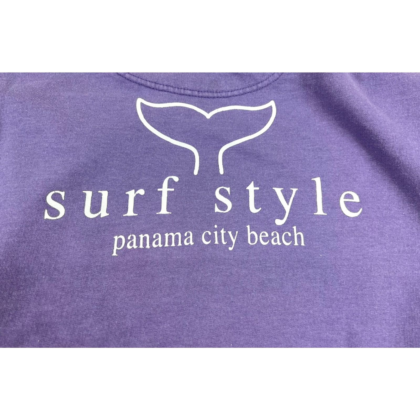 Vintage Trading Co Sweatshirt Pullover Women M Purple City Beach Activewear 1990s? Size M / US 6-8 / IT 42-44 - 7 Thumbnail